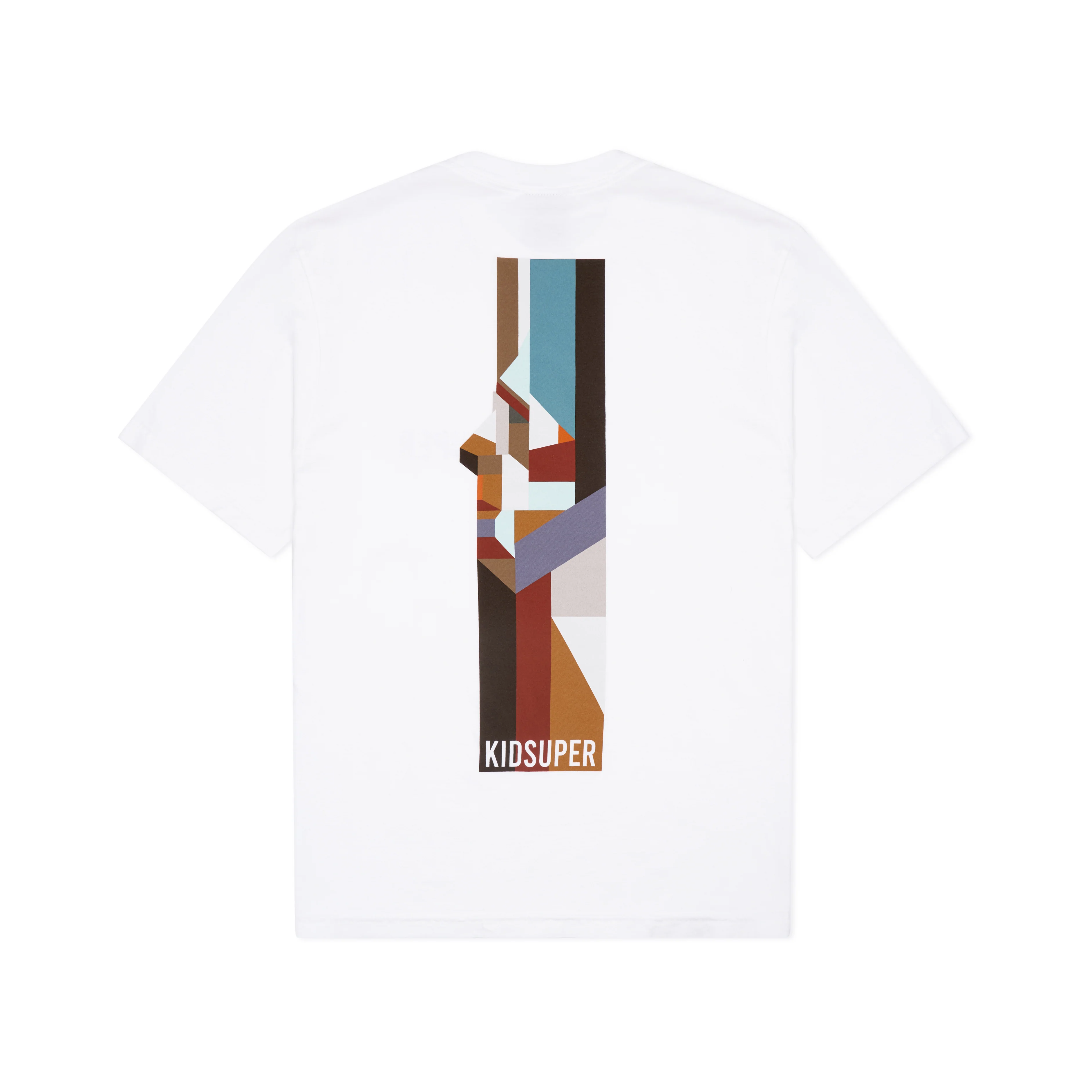Abstract Lines Tee [White] - Image 2