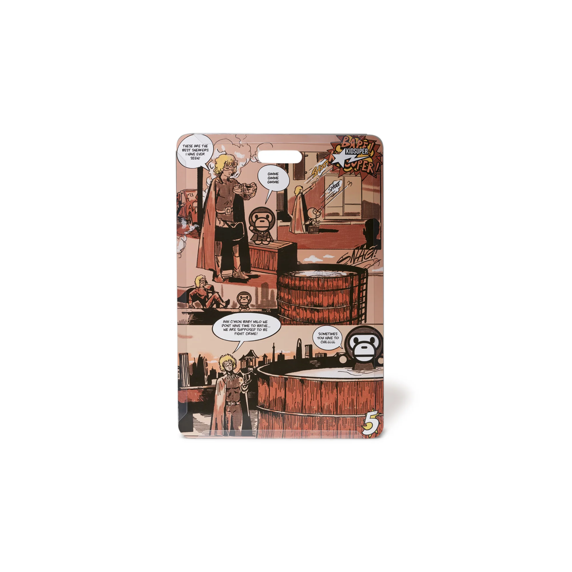 BAPE X KIDSUPER BAPE STA [BROWN] - Image 7
