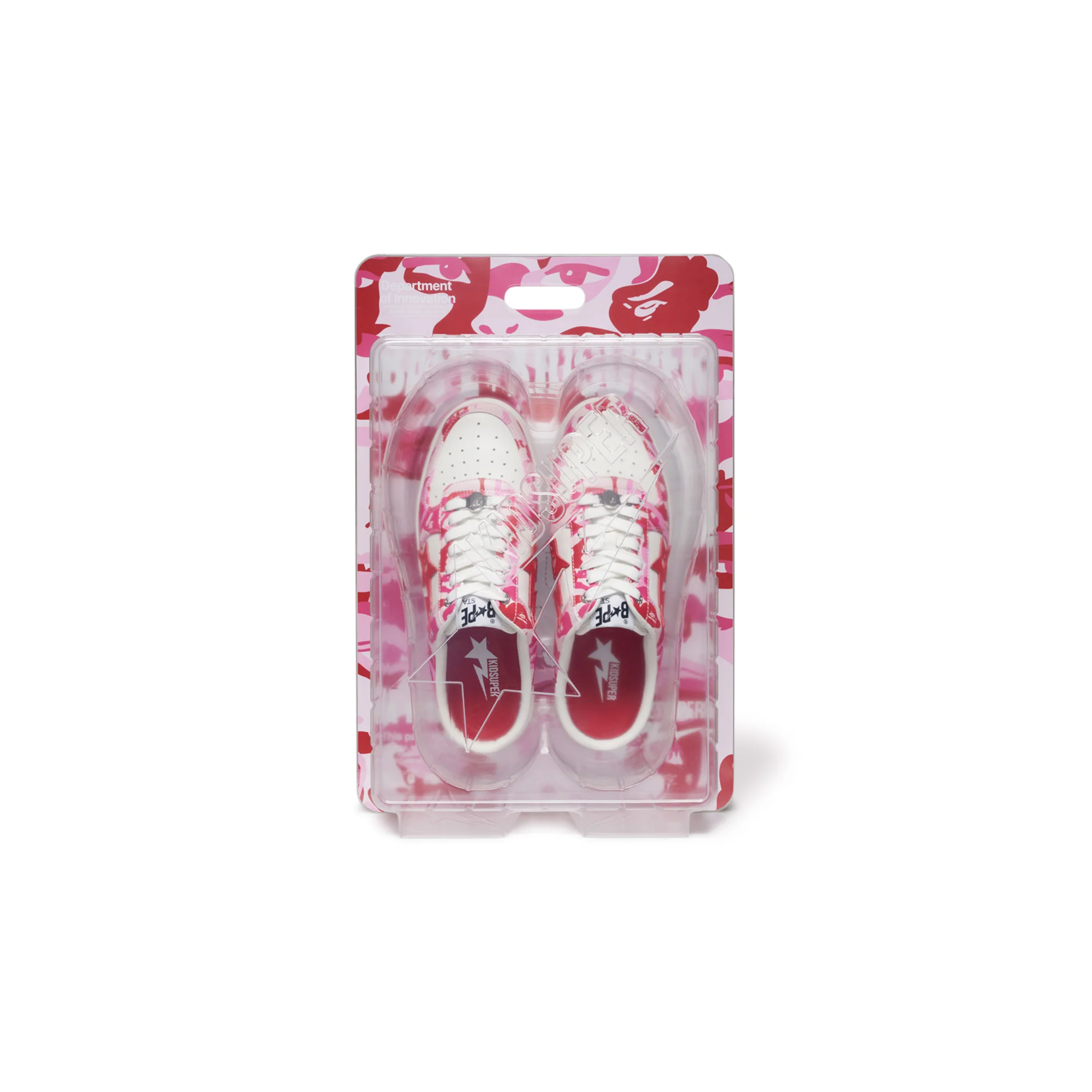 BAPE X KIDSUPER BAPE STA CLOG [PINK] - Image 4