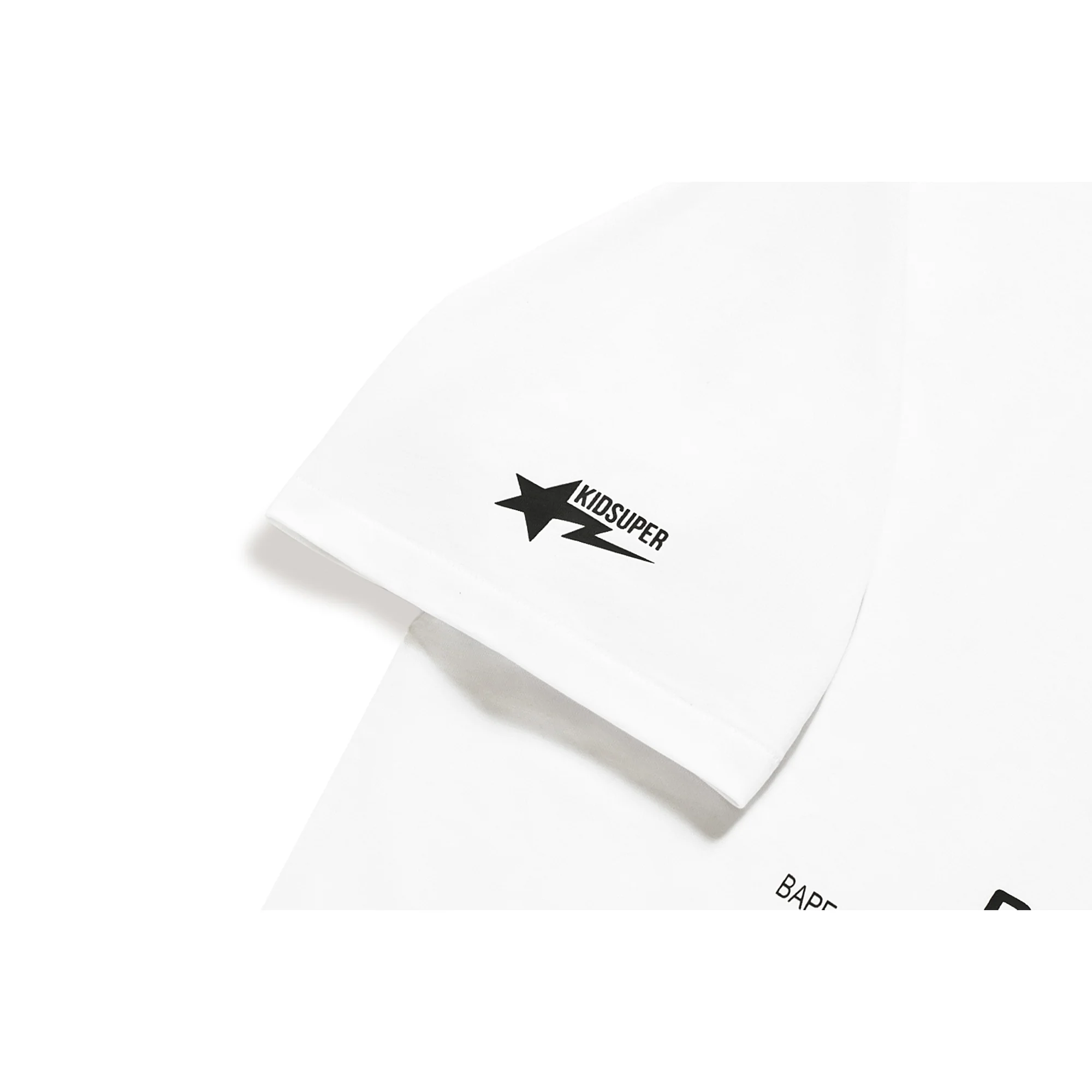 BAPE X KIDSUPER BAPEISM LOGO TEE [WHITE] - Image 2