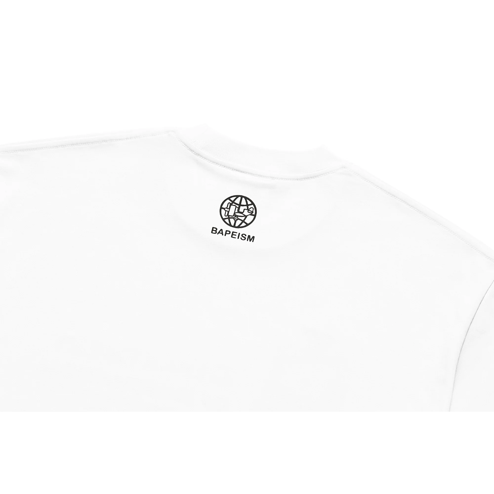 BAPE X KIDSUPER BAPEISM LOGO TEE [WHITE] - Image 4