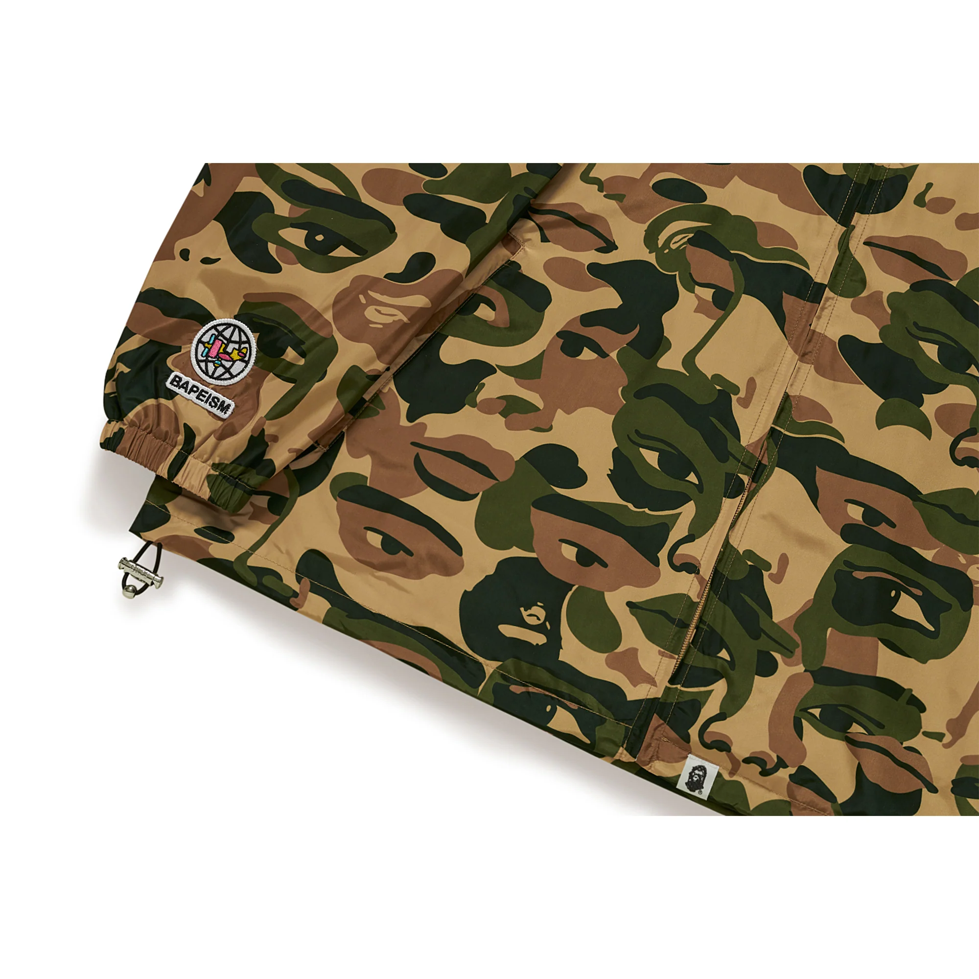 BAPE X KIDSUPER CAMO LIGHTWEIGHT JACKET [GREEN] - Image 2