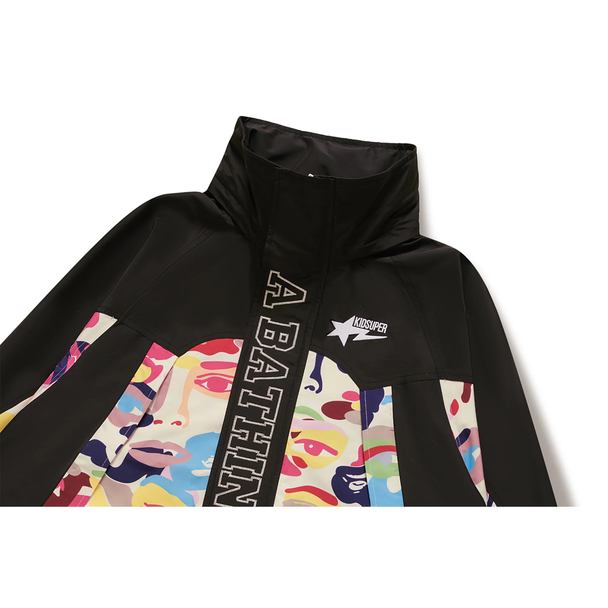 BAPE X KIDSUPER CAMO LIGHT SNOWBOARD JACKET [MULTI] - Image 4