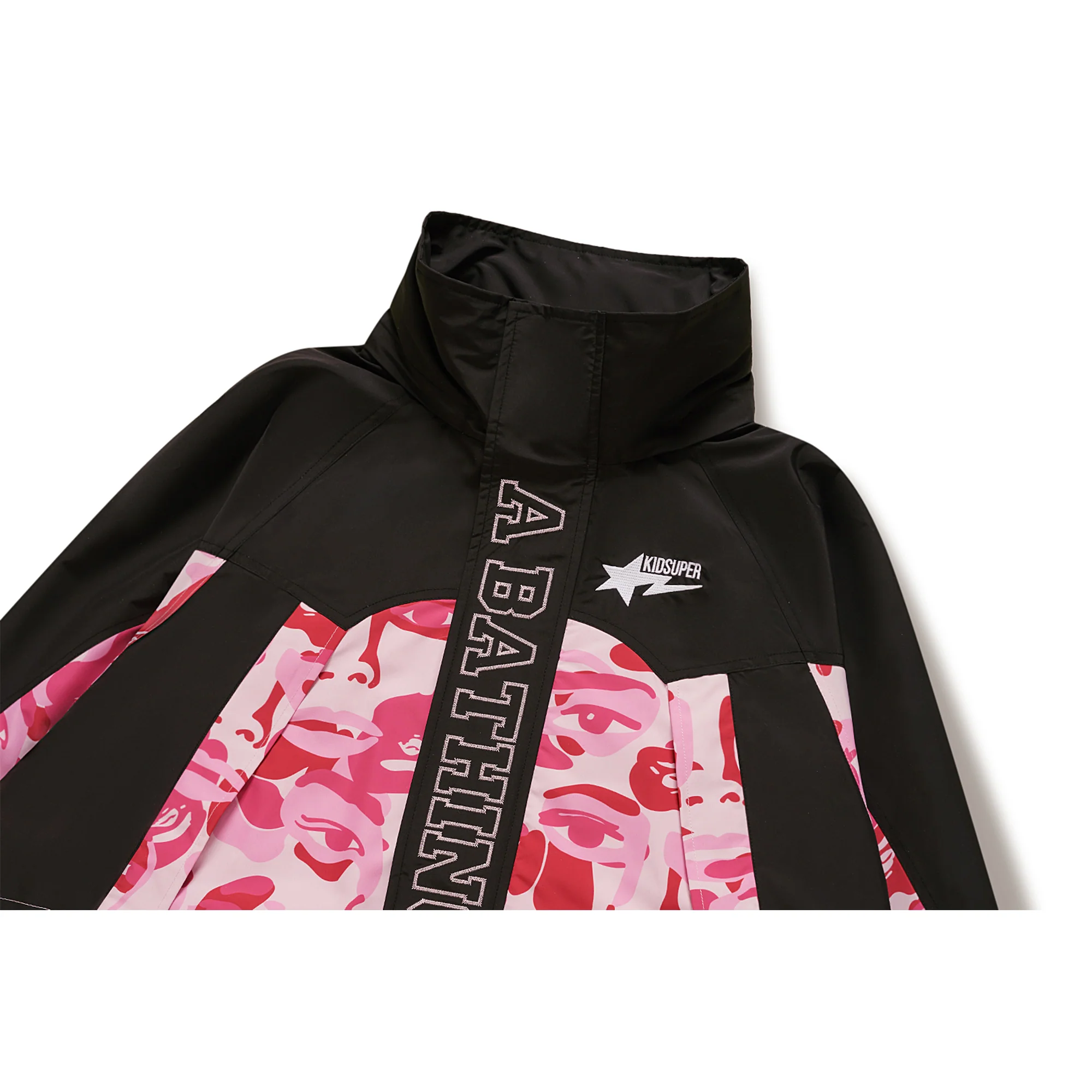 BAPE X KIDSUPER CAMO LIGHT SNOWBOARD JACKET [PINK] - Image 4