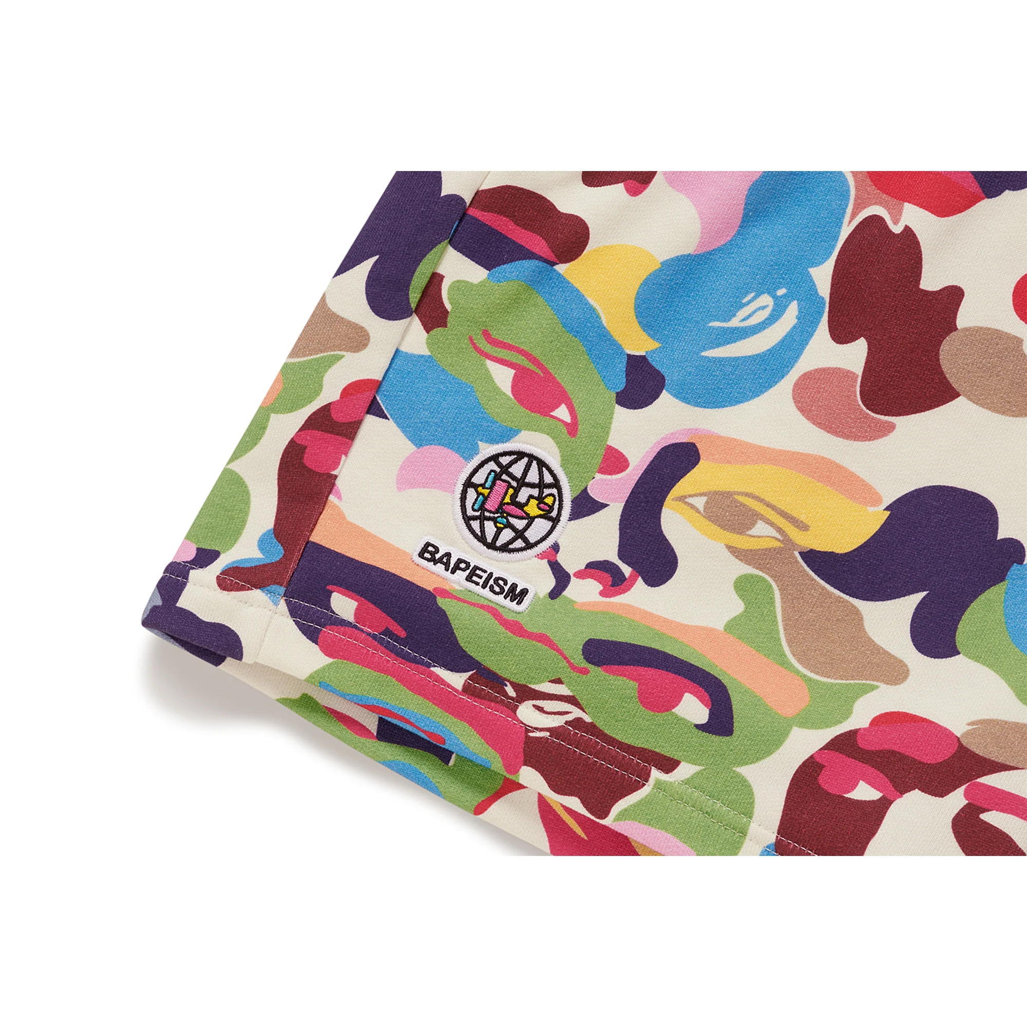 BAPE X KIDSUPER CAMO SWEAT SHORTS [MULTI] - Image 3