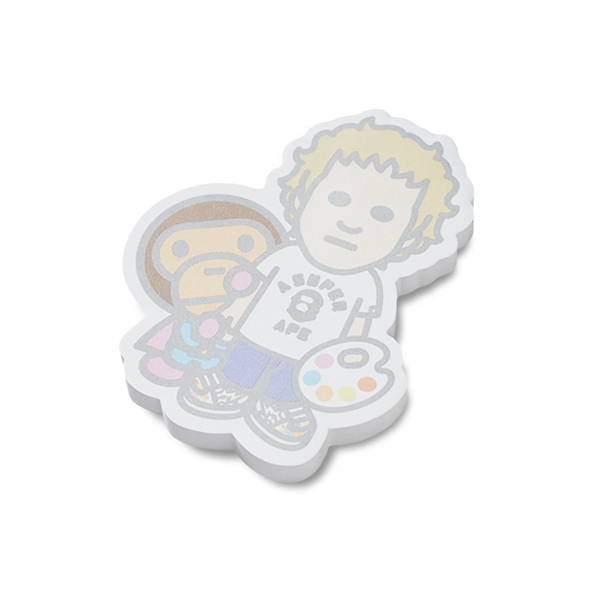 BAPE X KIDSUPER COLM & BABY MILO LUGGAGE TAG  [MULTI] - Image 2