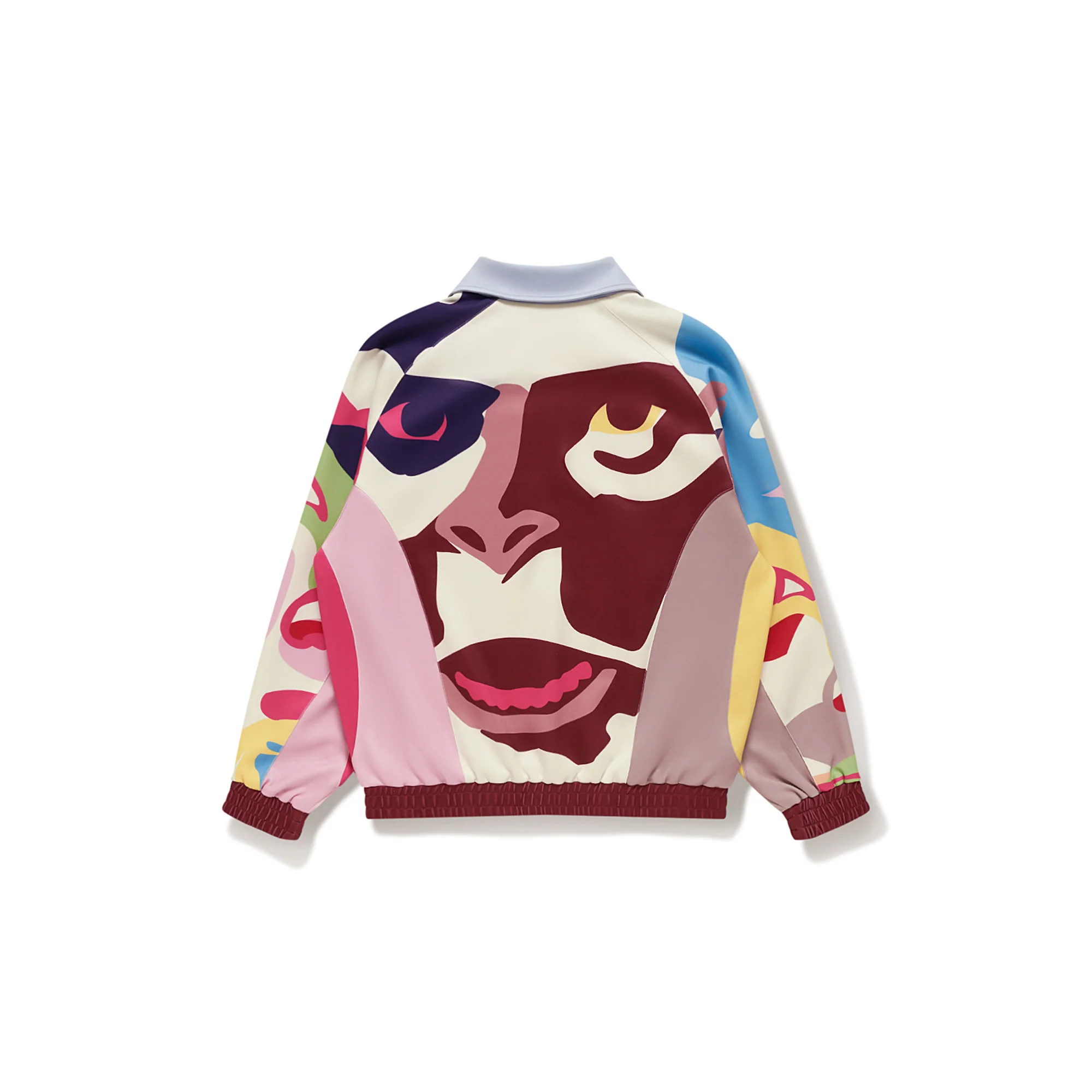 BAPE X KIDSUPER PATCHWORK TRACK JACKET [MULTI] - Image 4