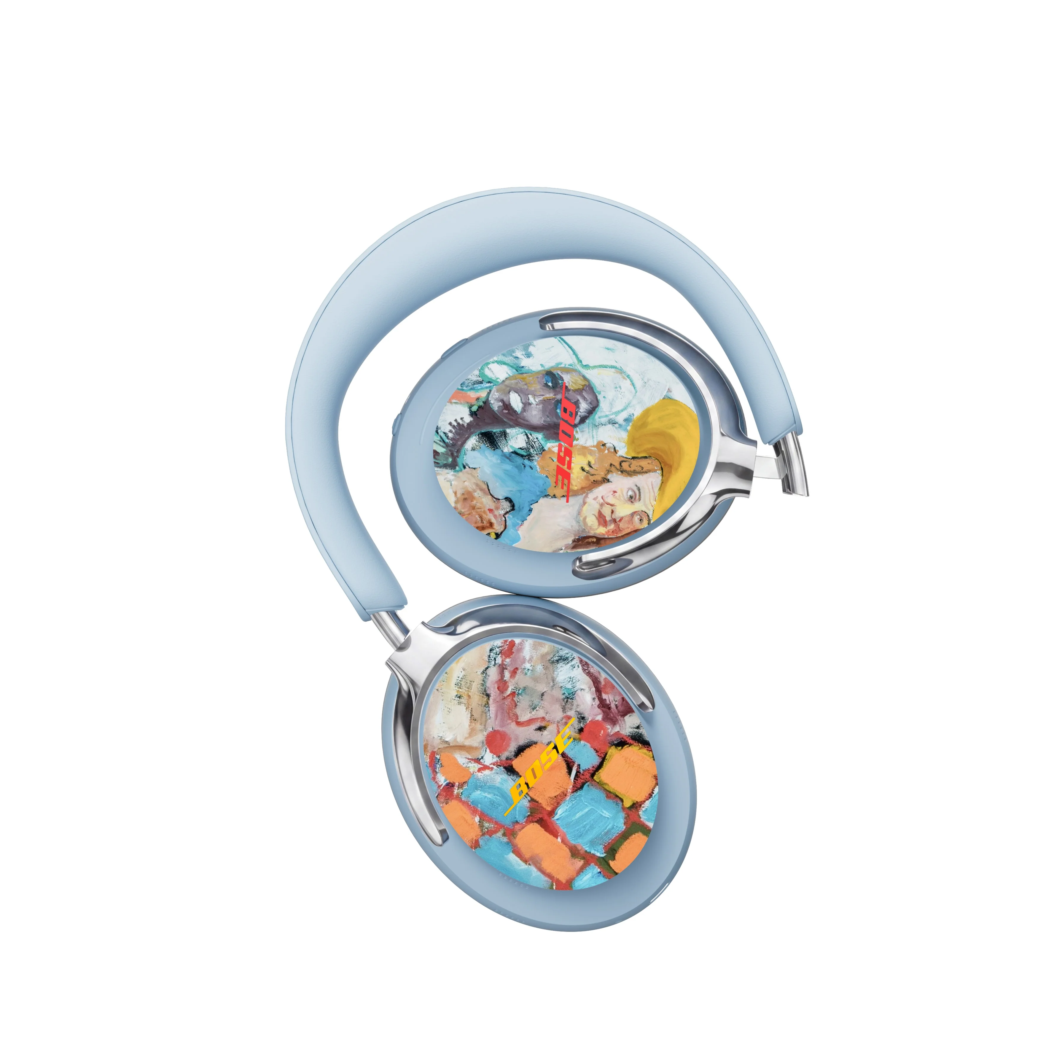 Bose x KidSuper QuietComfort Ultra Headphones [Moonstone Blue] - Image 4