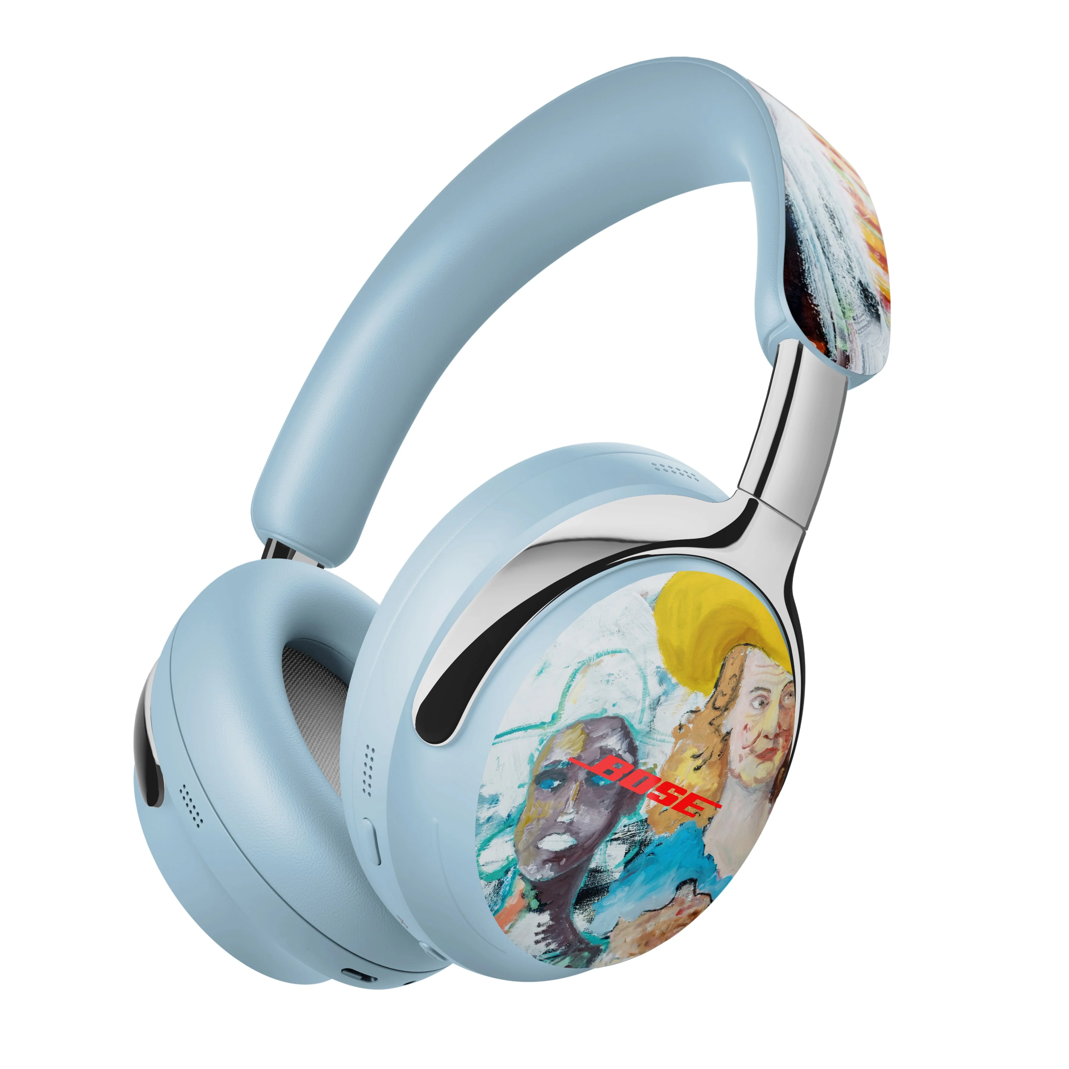 Bose x KidSuper QuietComfort Ultra Headphones [Moonstone Blue] - Image 7