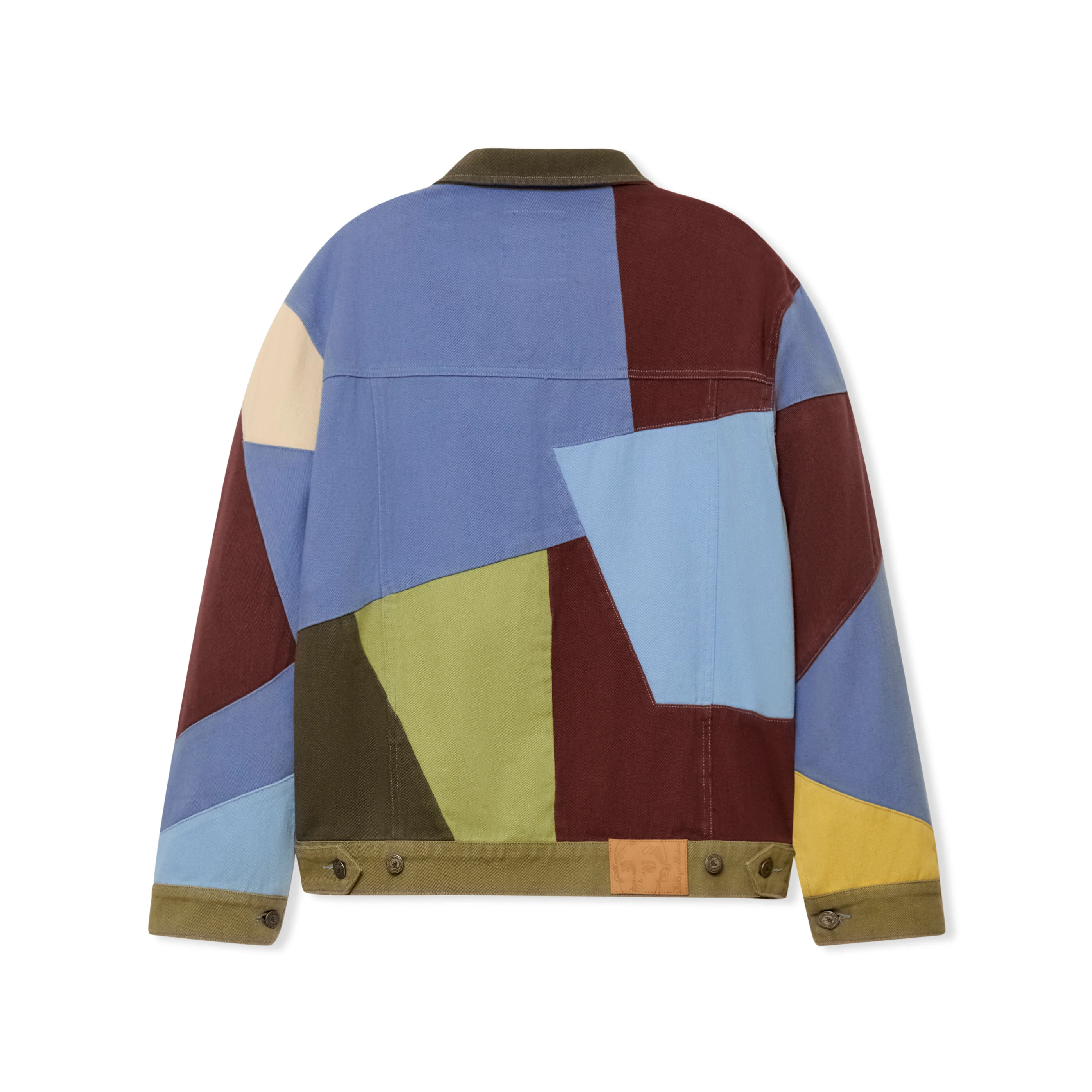 Boy & Girl Doodles Patchwork Jacket [Multi] - Image 2