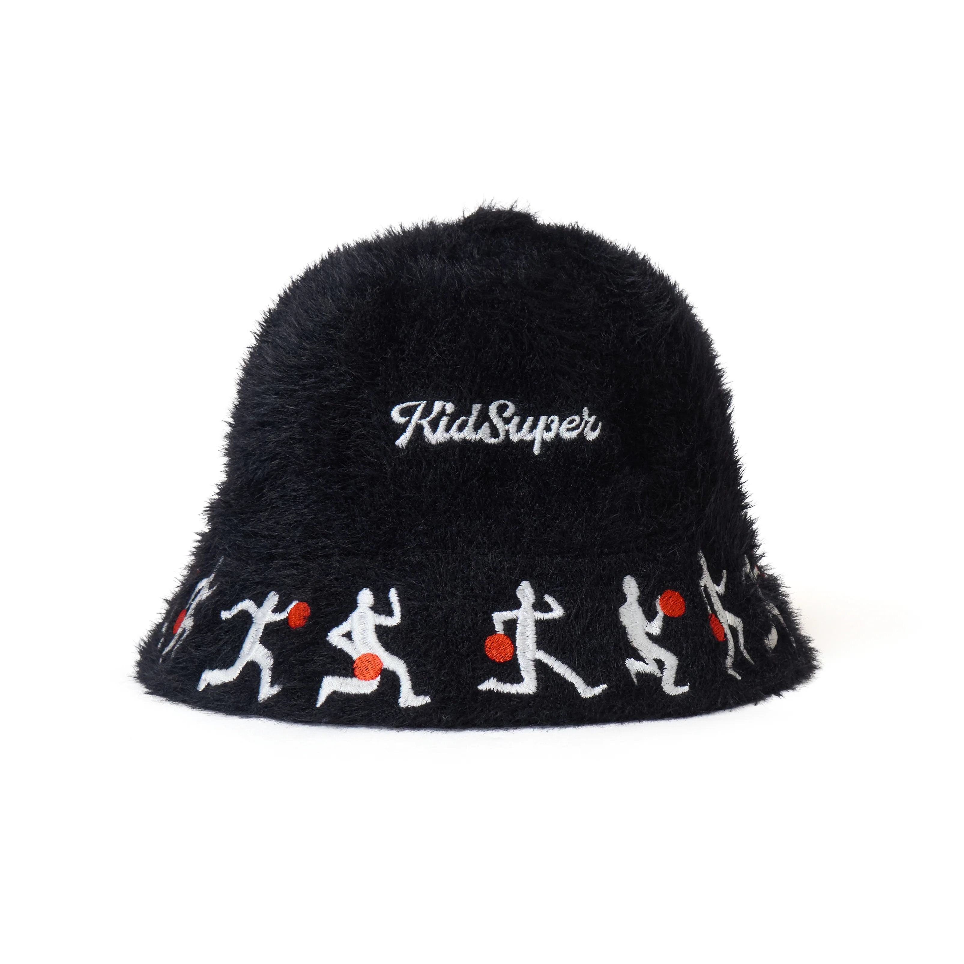 Brooklyn Fuzzy Bucket Hat [Black] - Image 2