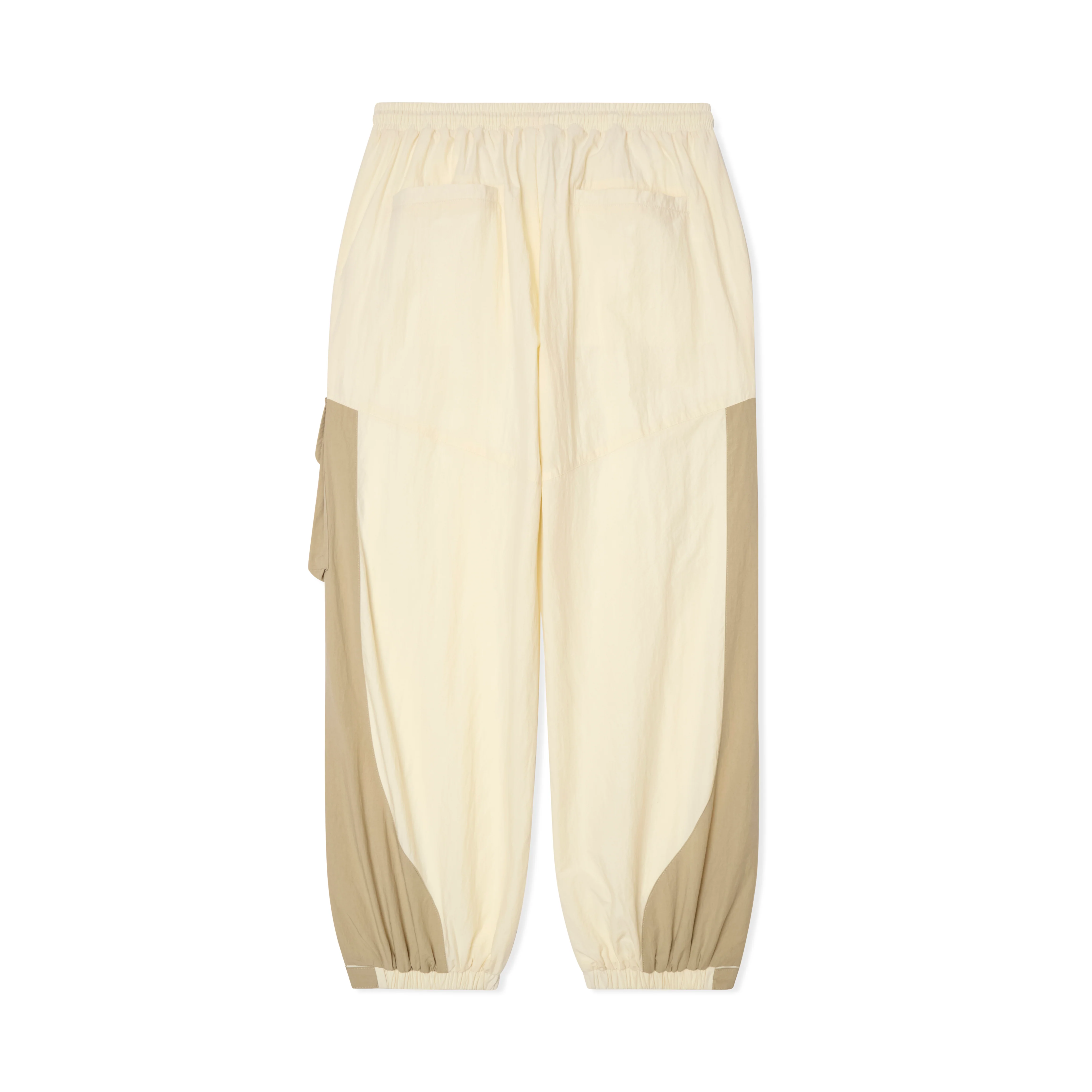 Cargo pocket Track Pants [Cream] - Image 2