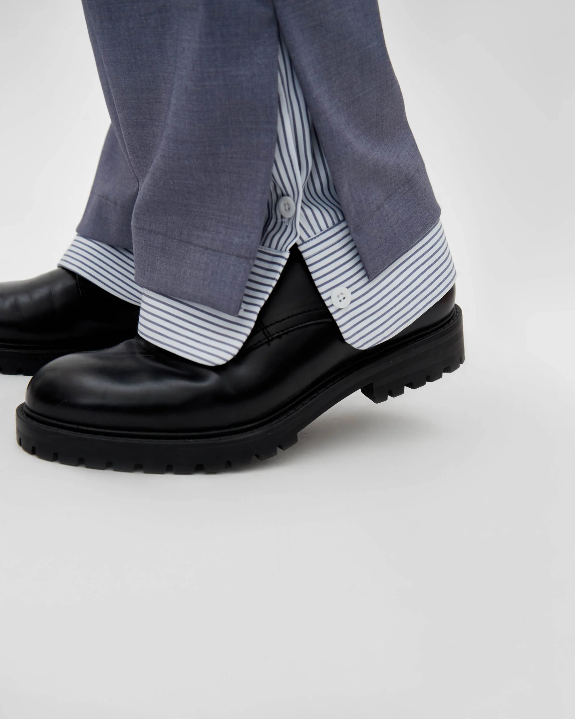 Cuff Pants [Grey] - Image 5