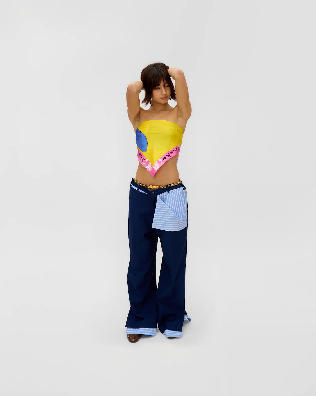Cuff Pants [Navy] - Image 5