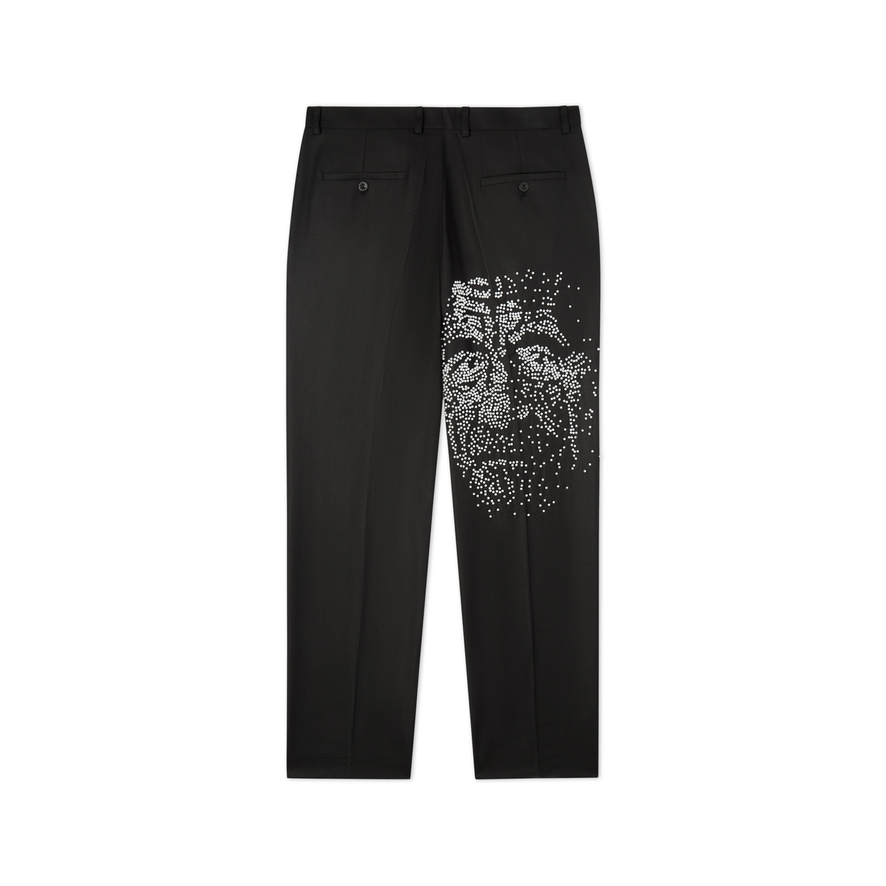 Embellished Faces Suit Bottom [Black] - Image 3