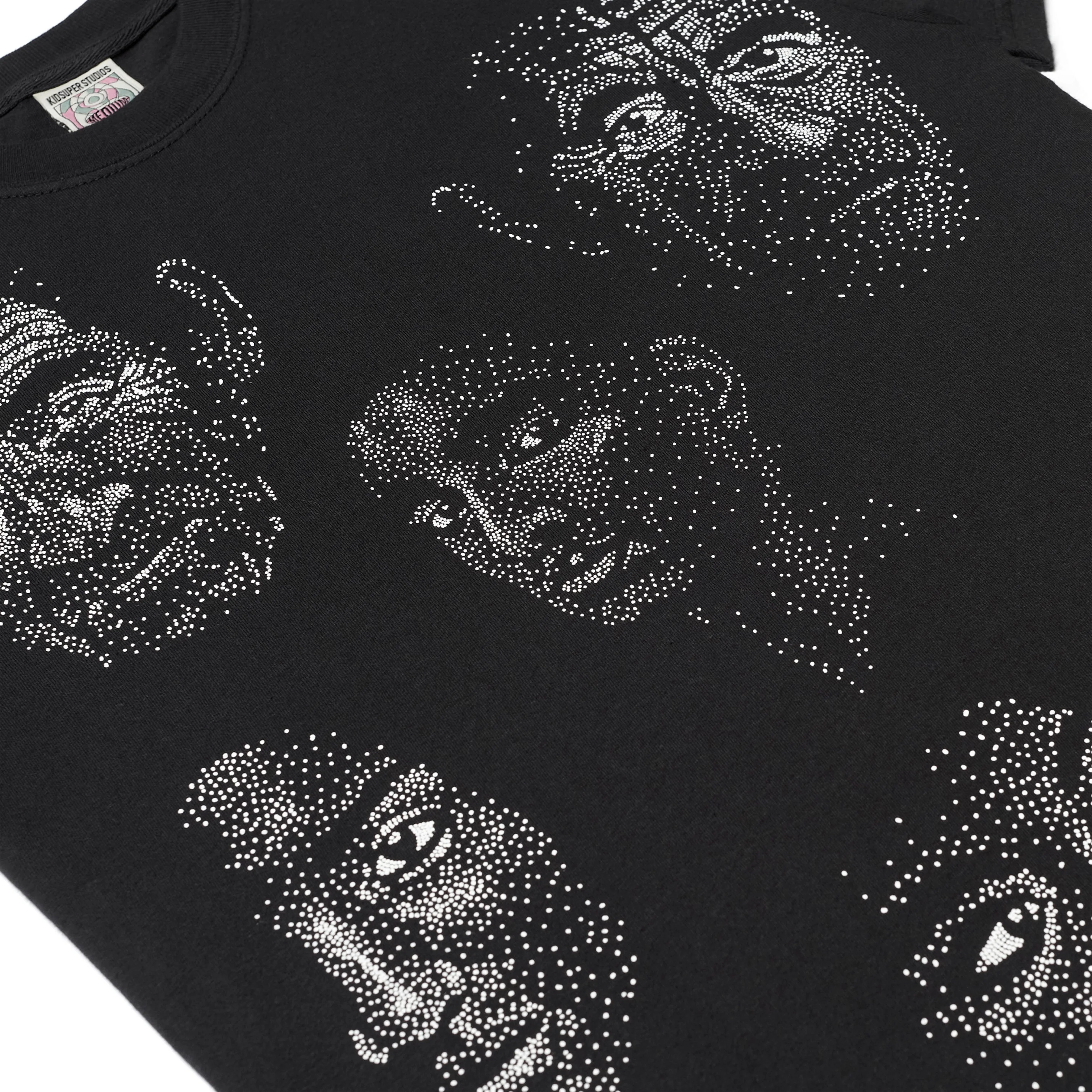Embellished Faces Tee [Black] - Image 3