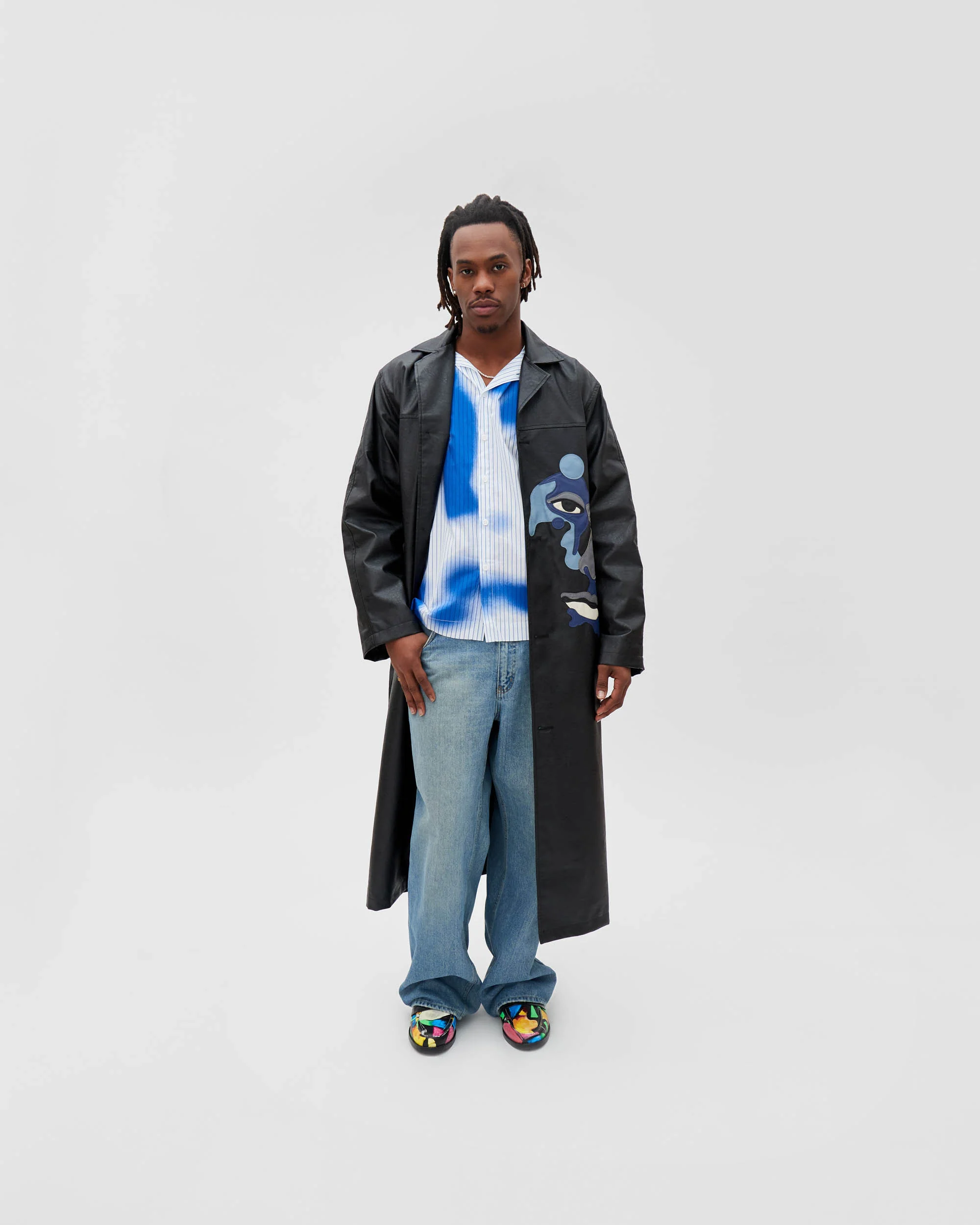 Face Topcoat [Black] - Image 4