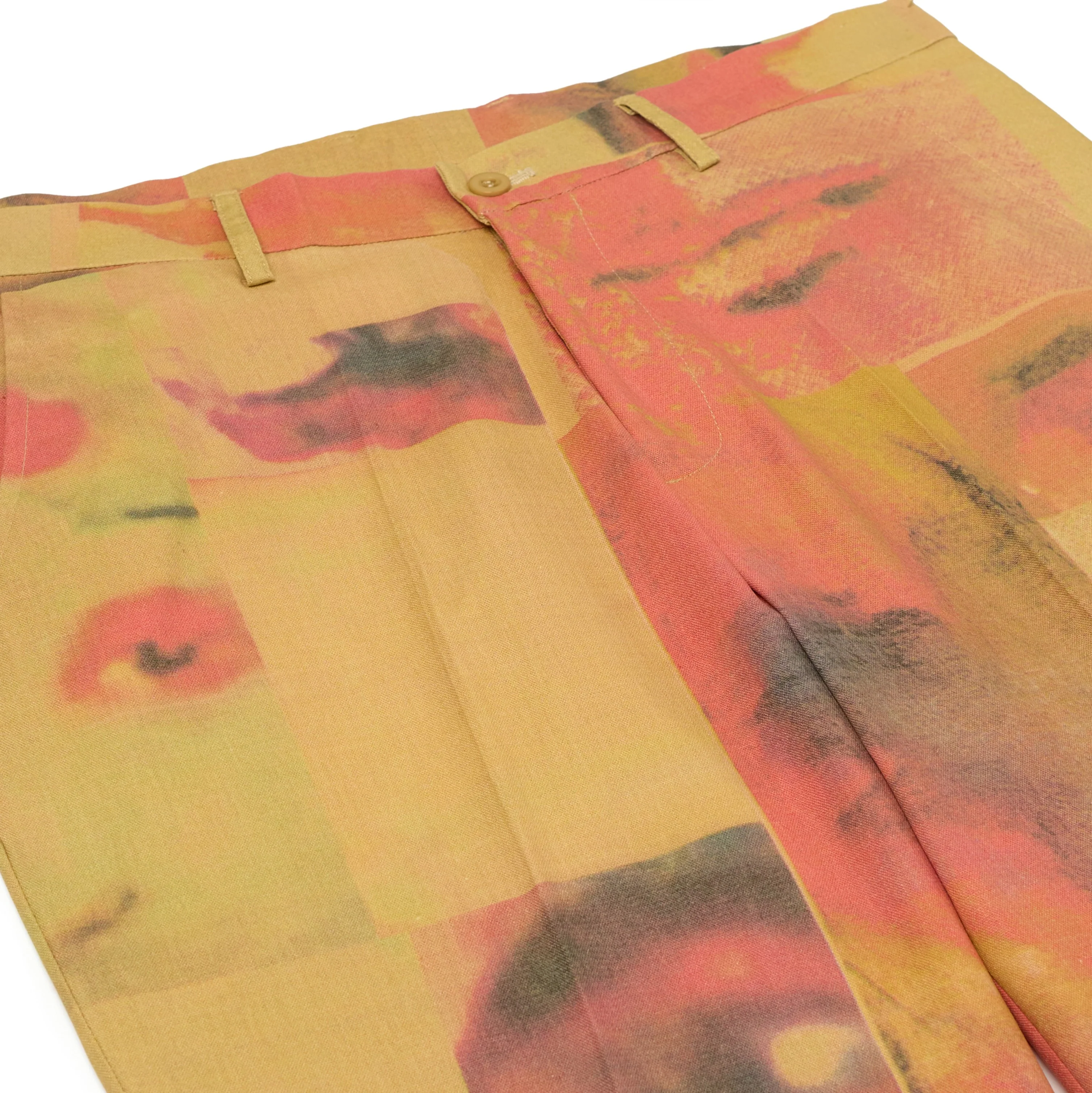 Faces Collage Suit Bottom [Tan/Multi] - Image 2