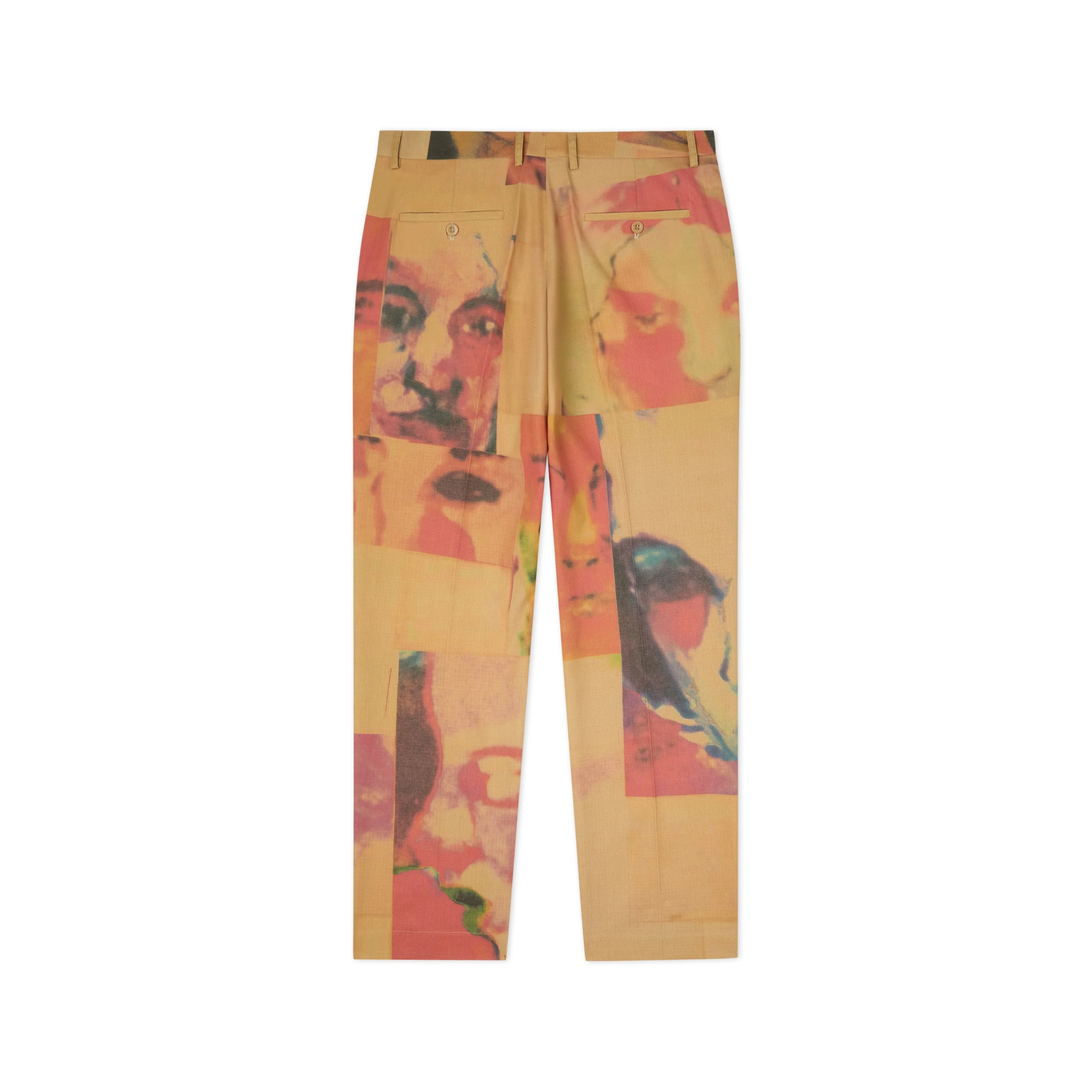 Faces Collage Suit Bottom [Tan/Multi] - Image 3