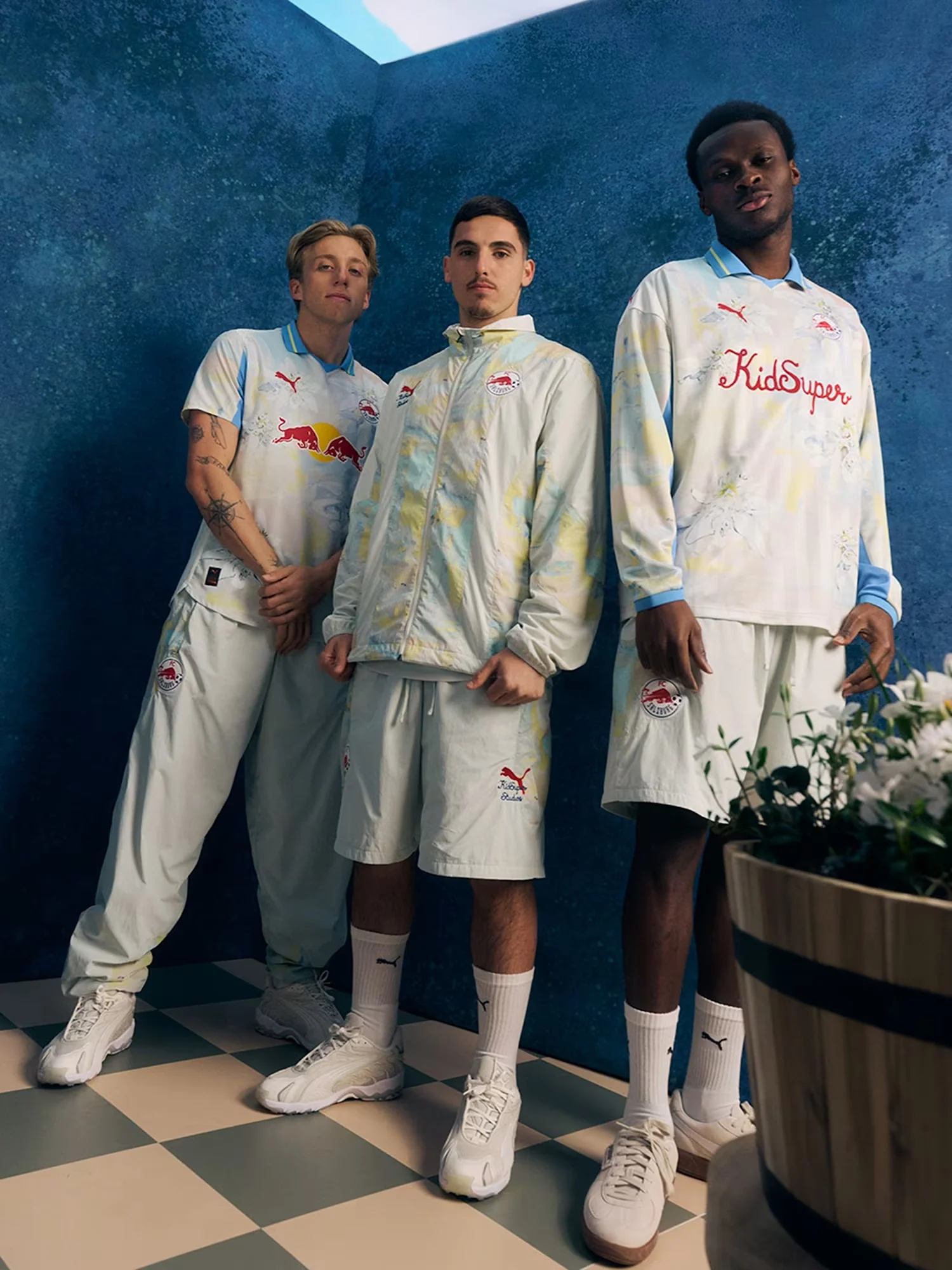 FC Red Bull Salzburg REVERSIBLE JACKET [Frosted Ivory/PUMA Red	] - Image 5