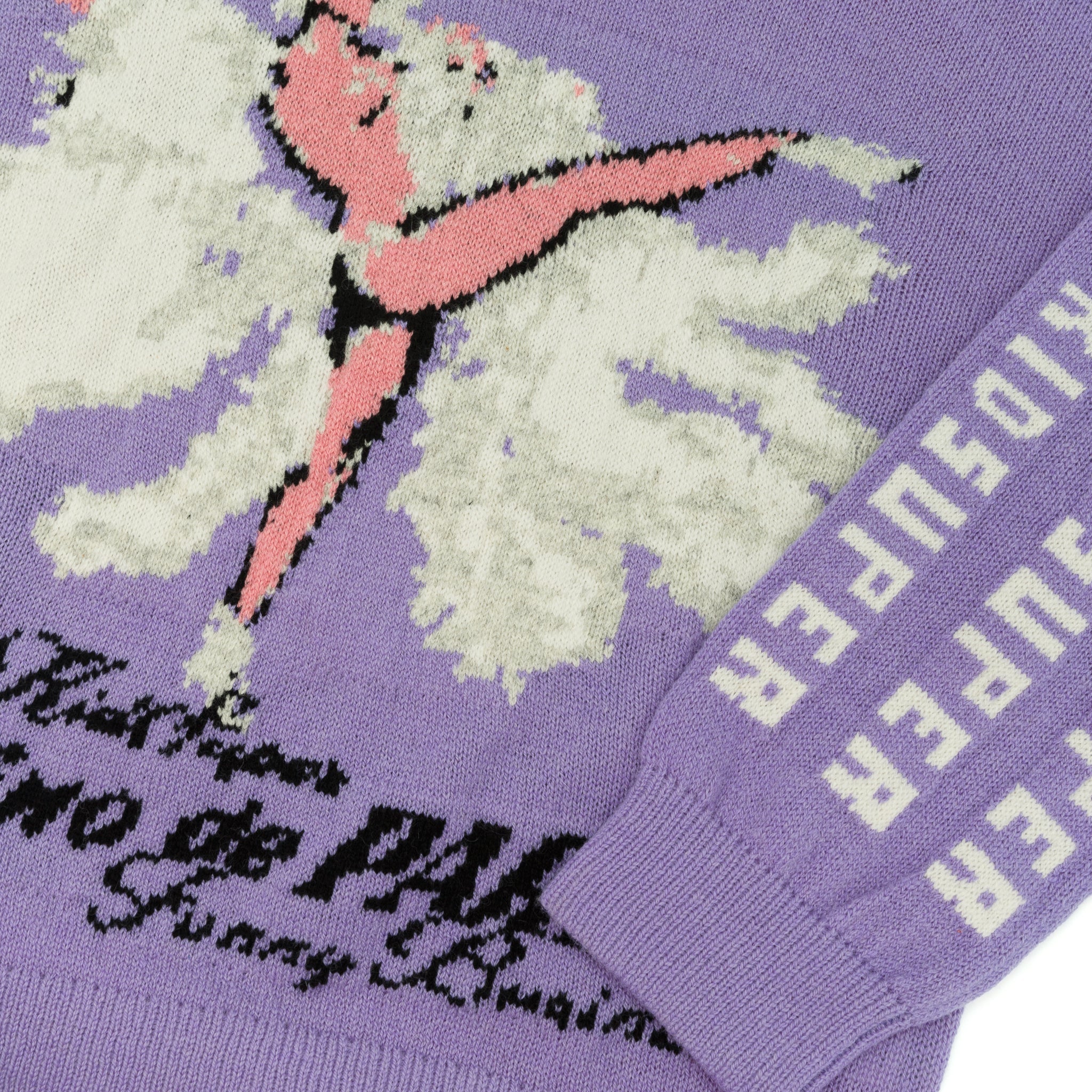 Funny Business Sweater [Purple] - Image 3