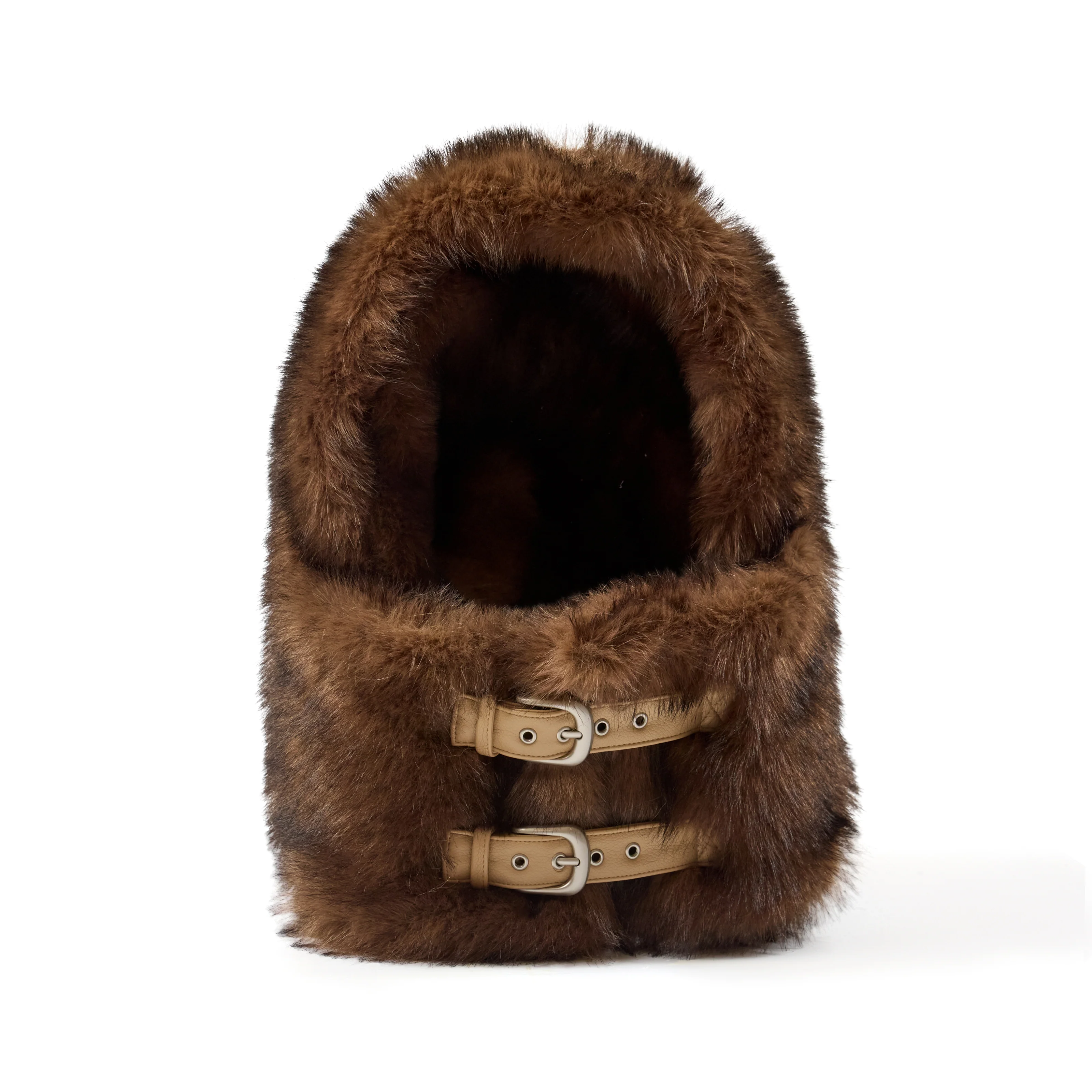 Fur Hood [Brown] - Image 2