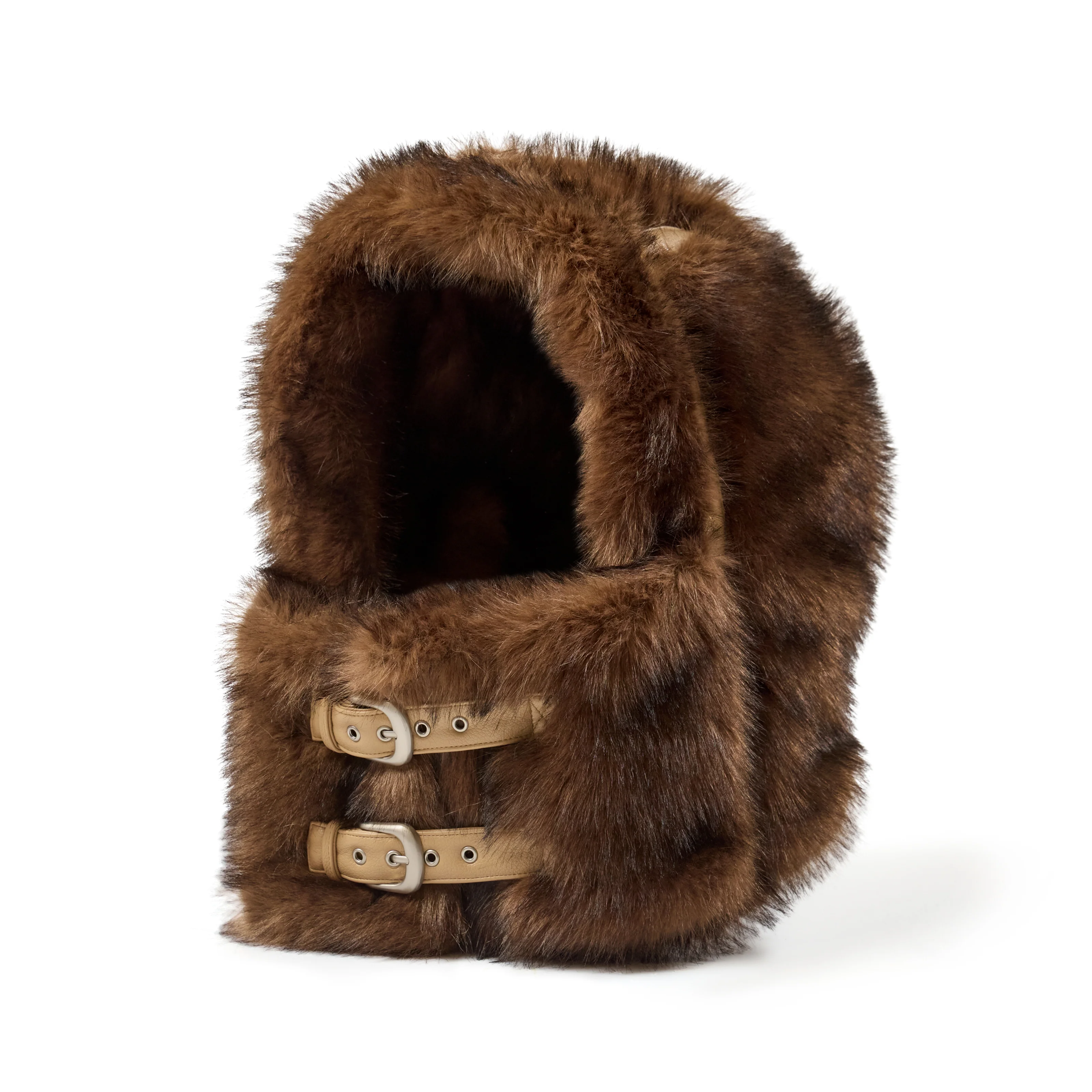 Fur Hood [Brown] - Image 3