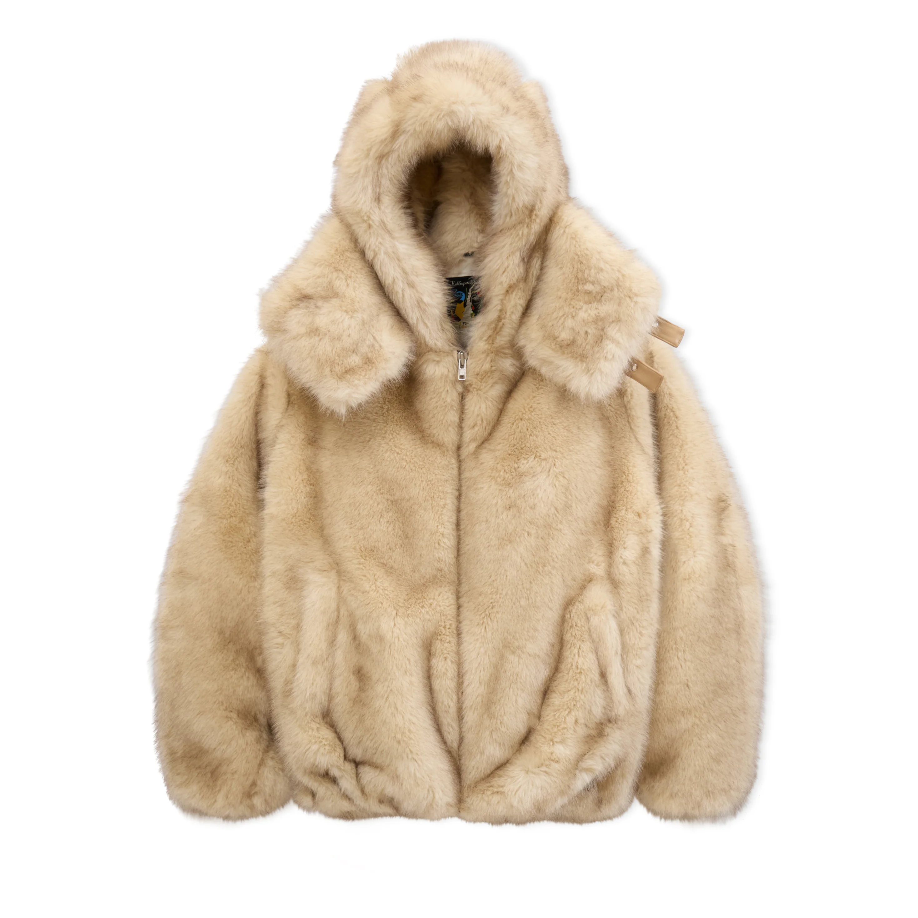 Fur Hoodie [Cream] - Image 2