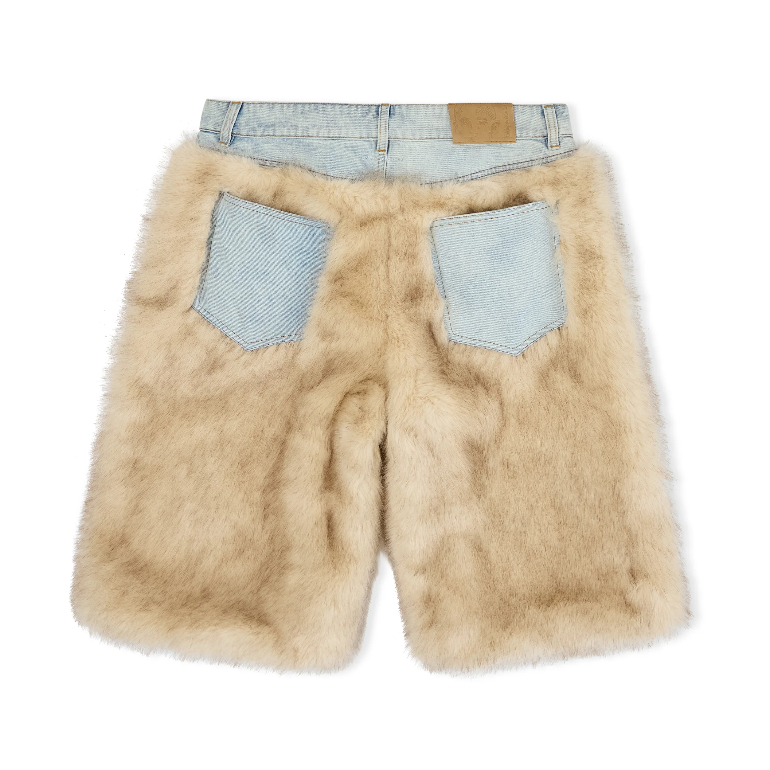 Fur Shorts [Cream] - Image 2