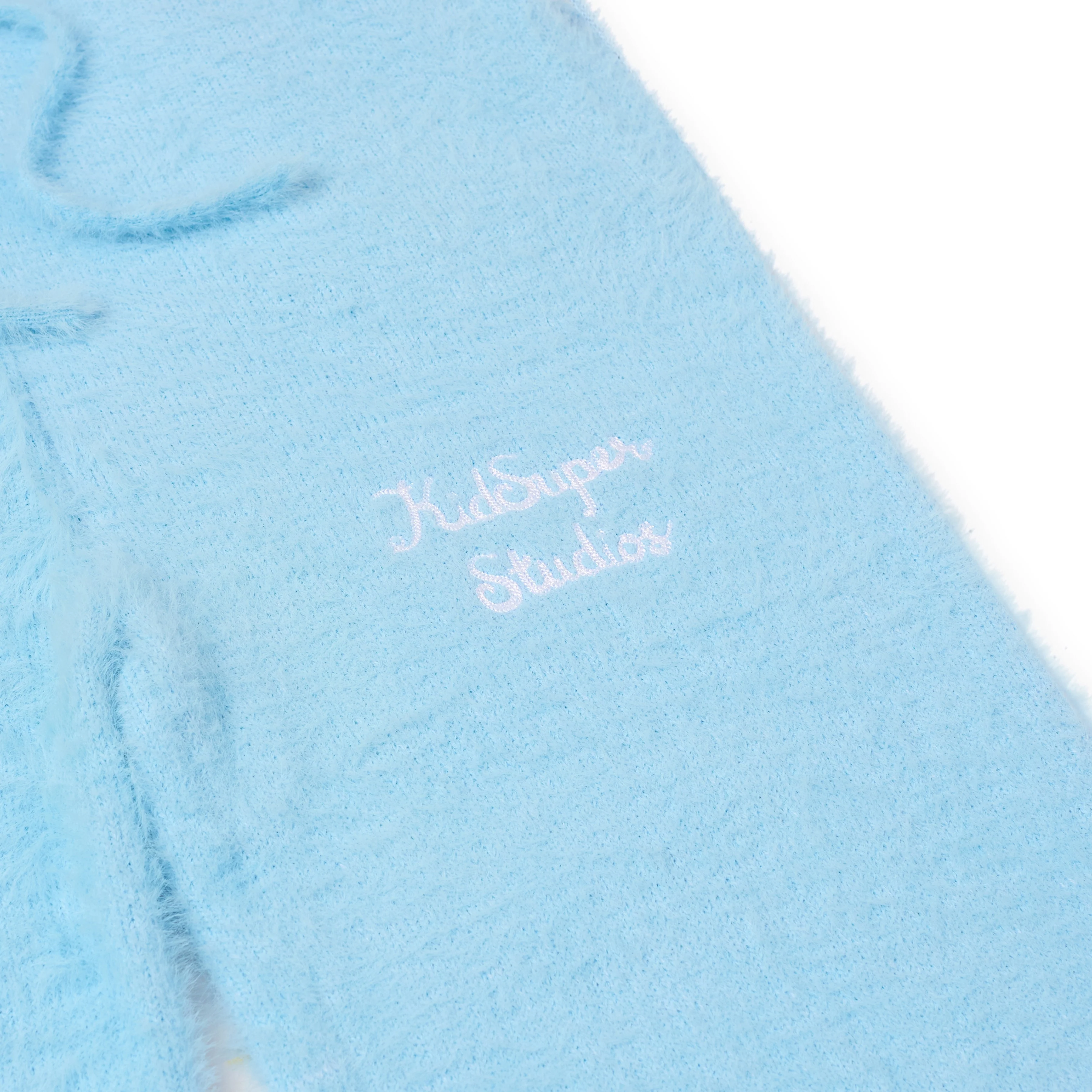 Fuzzy Lounge Pant [Baby Blue] - Image 2