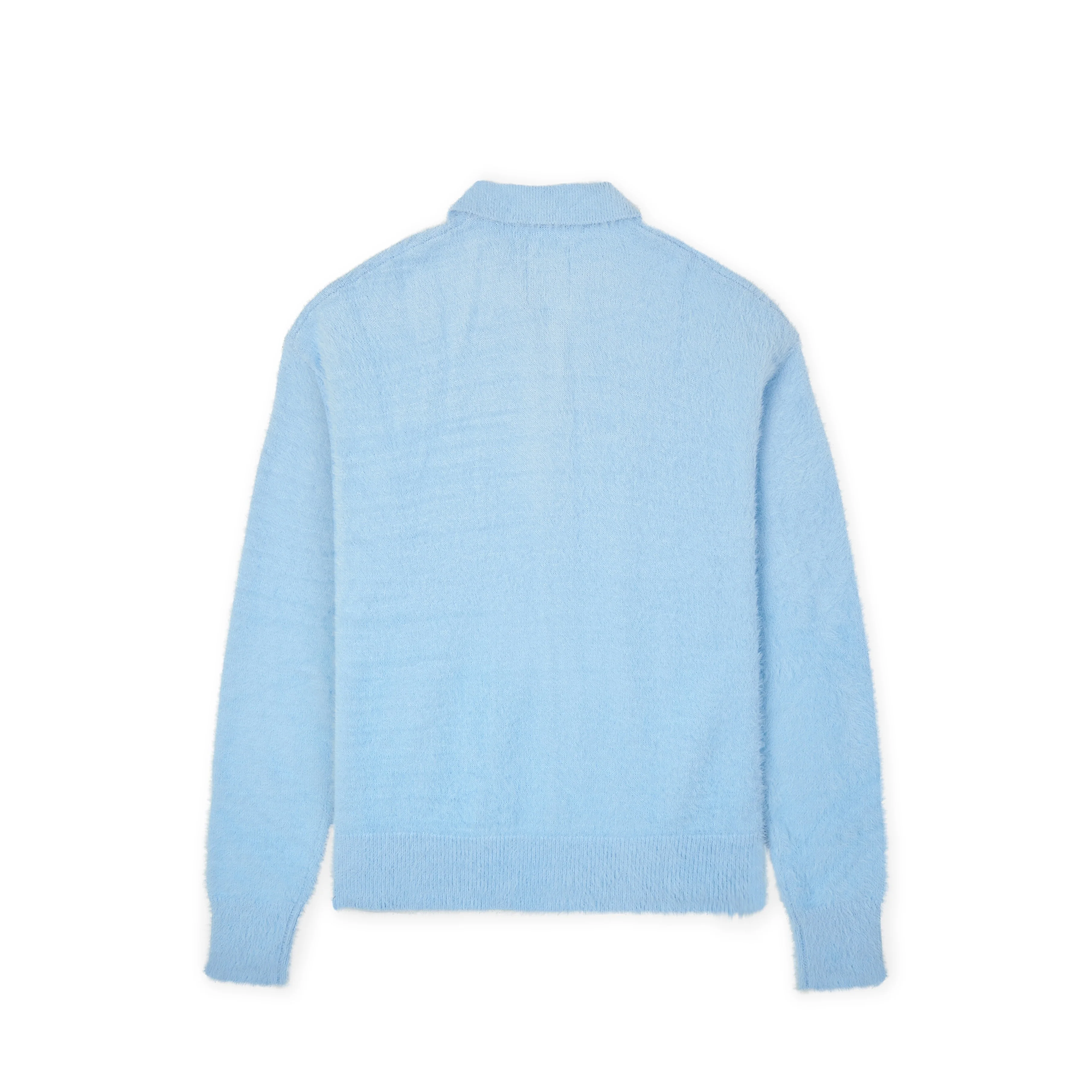 Fuzzy Zip Up [Baby Blue] - Image 3