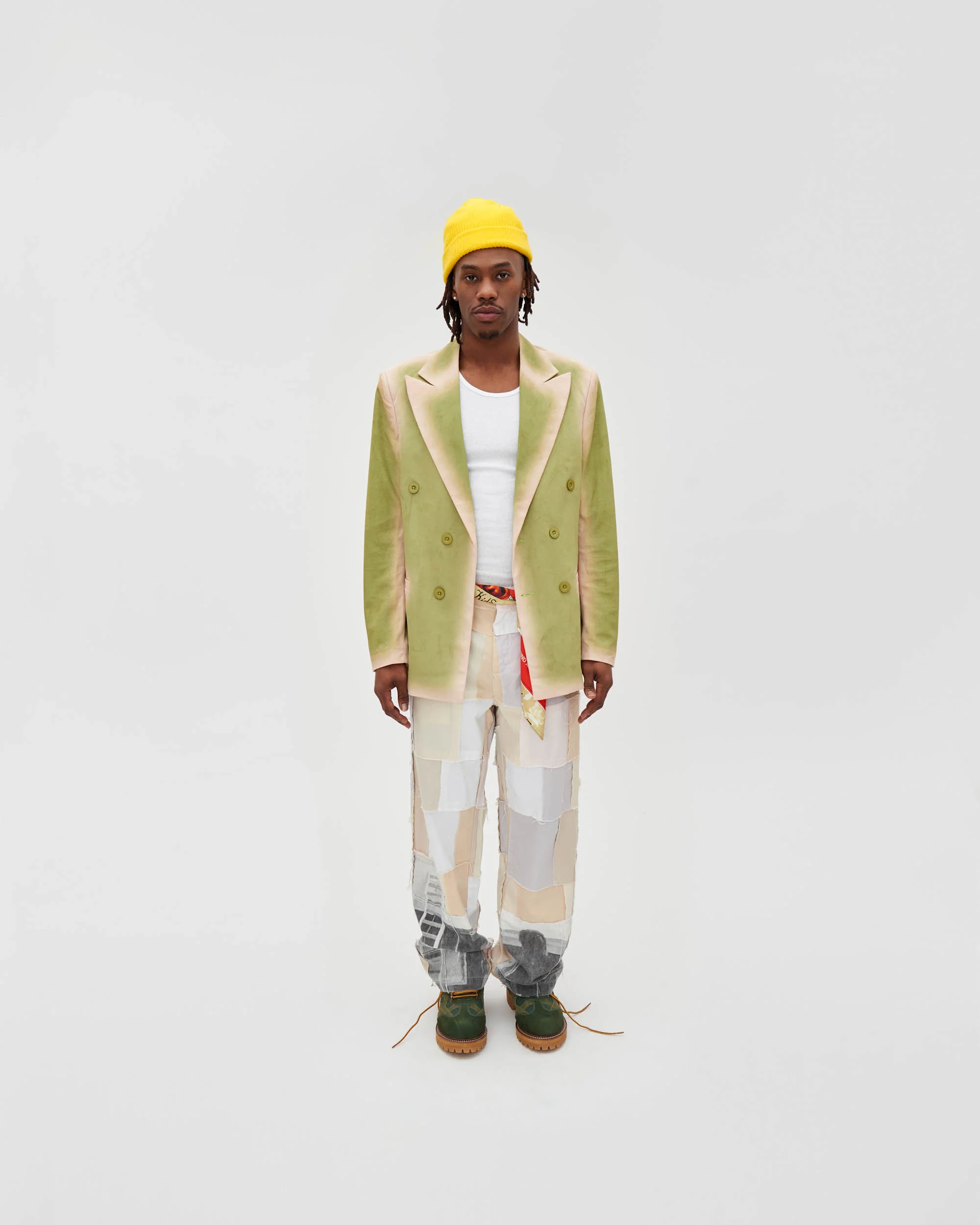 Gradient Suit Top [Green] - Image 4