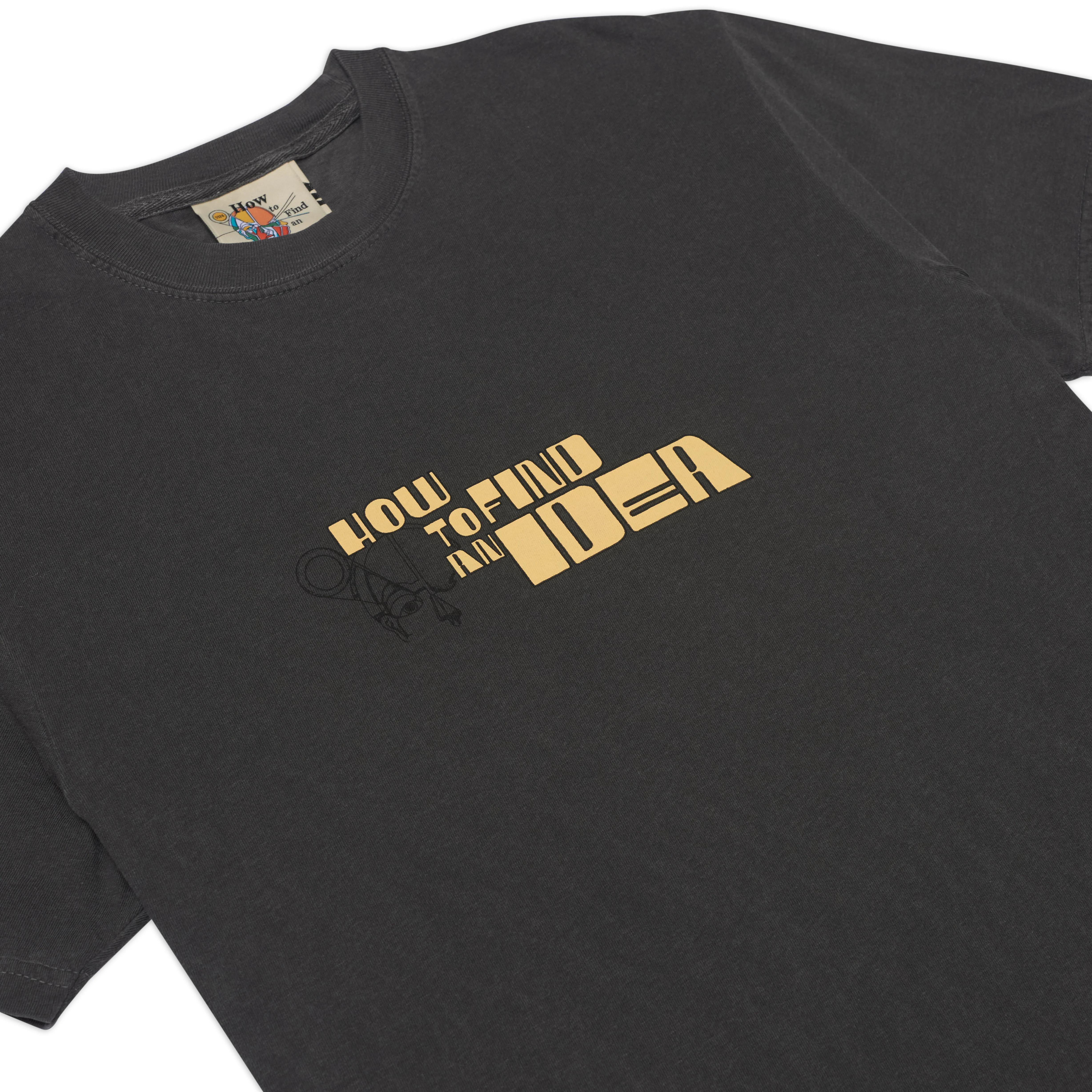 How to Find an idea Tee [Black] - Image 3