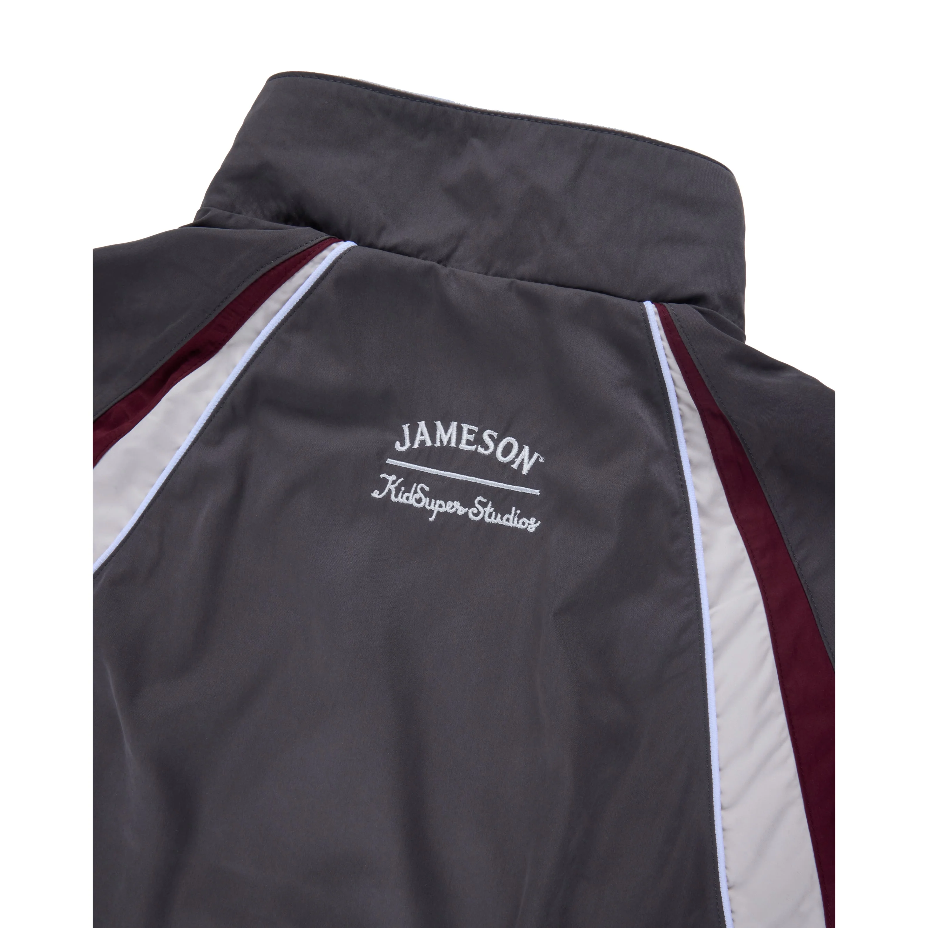 Jameson x KidSuper Track Jacket [Charcoal] - Image 5
