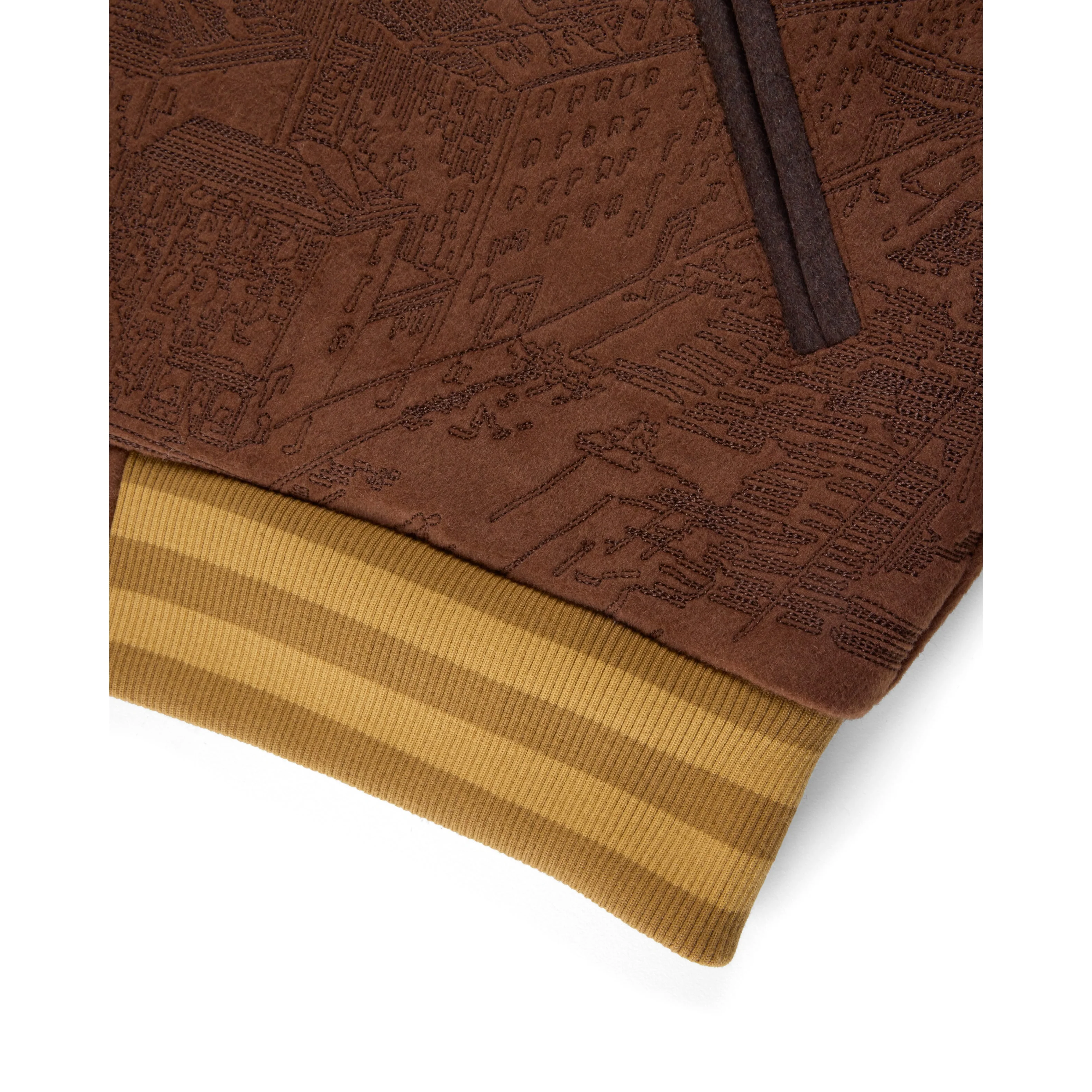 Jameson x KidSuper Wool Varsity Jacket [Brown] - Image 5