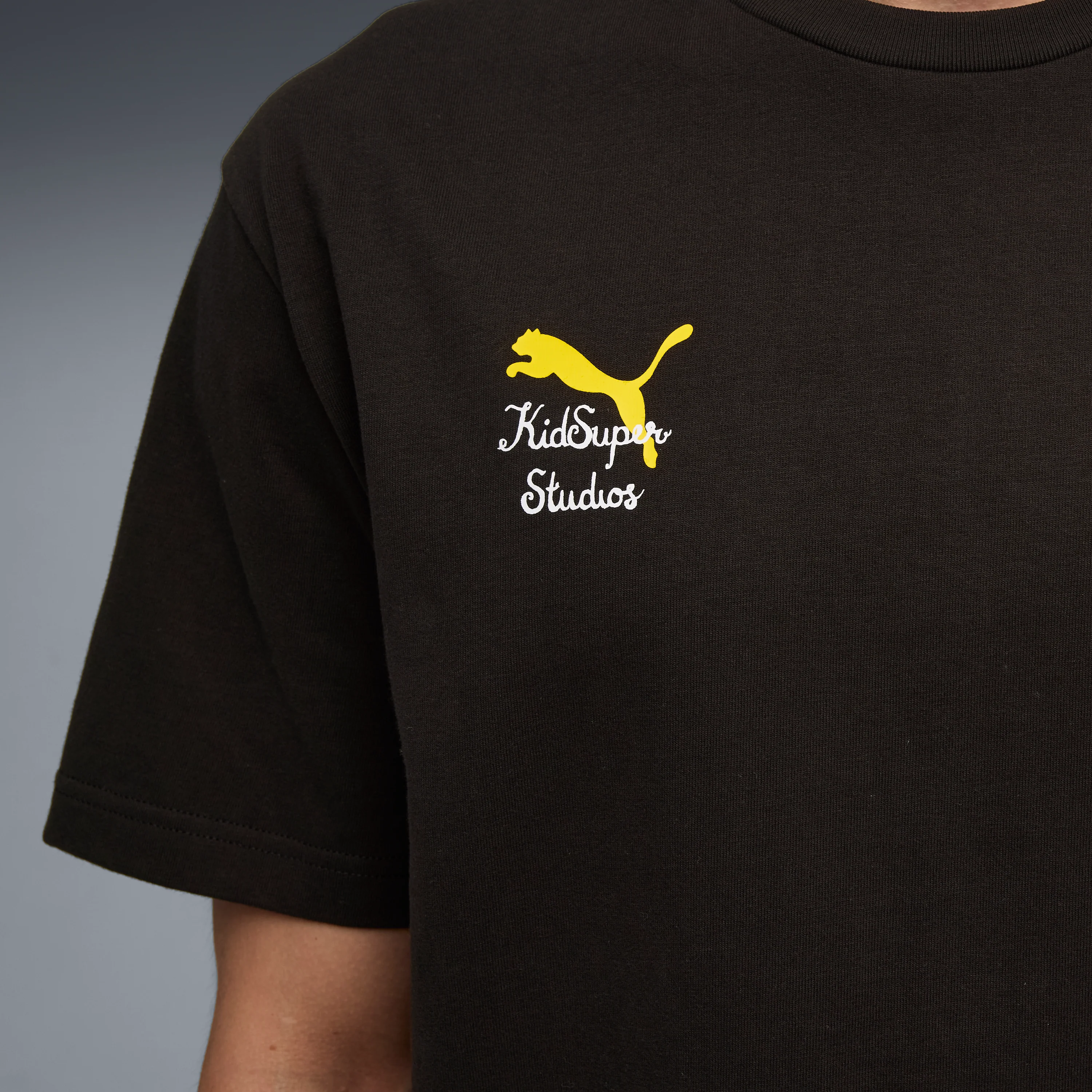 KIDSUPER BVB Dortmund TEE PUMA [Black/Faster Yellow] - Image 7