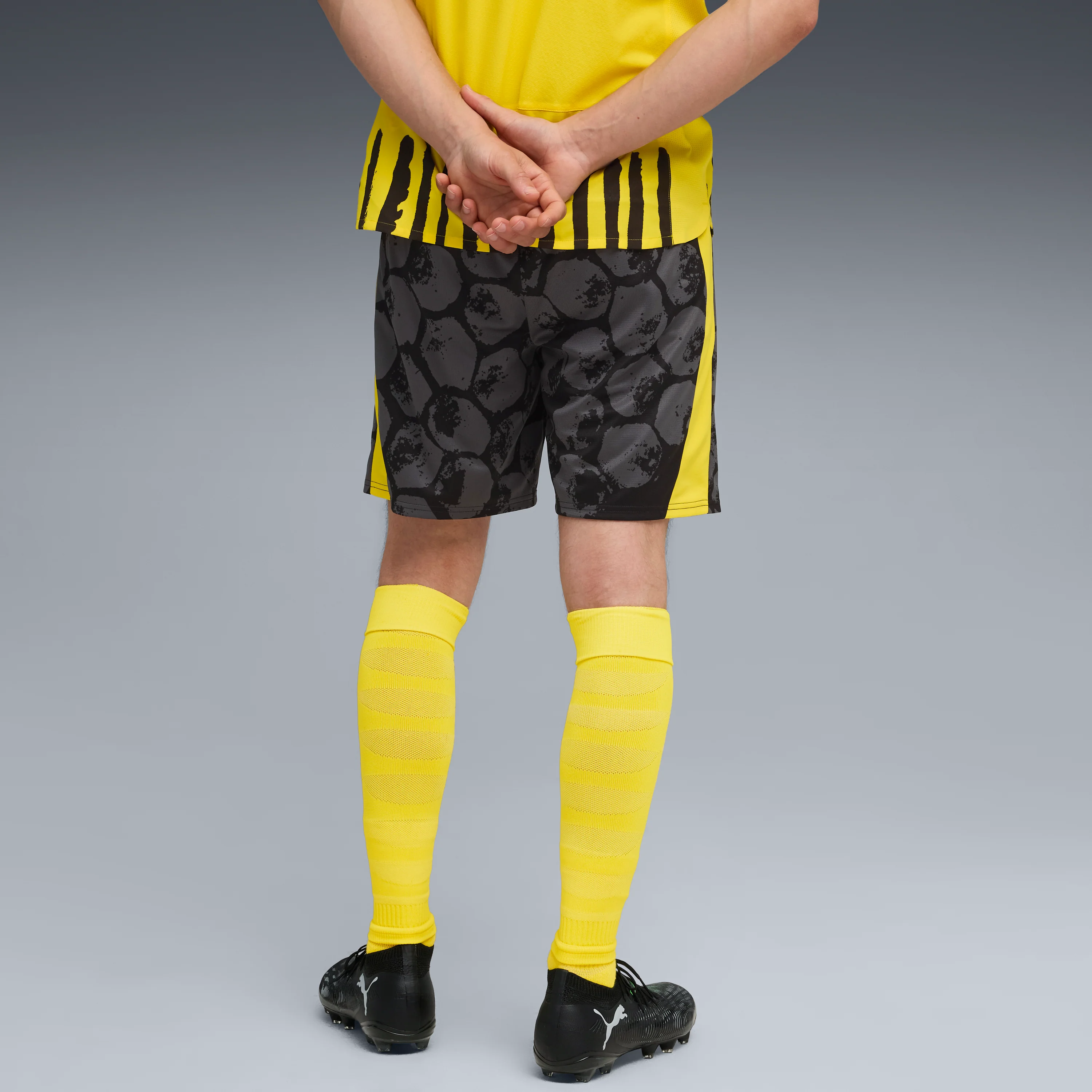 BVB Dortmund SHORTS REPLICA [PUMA Black/Faster Yellow] - Image 6