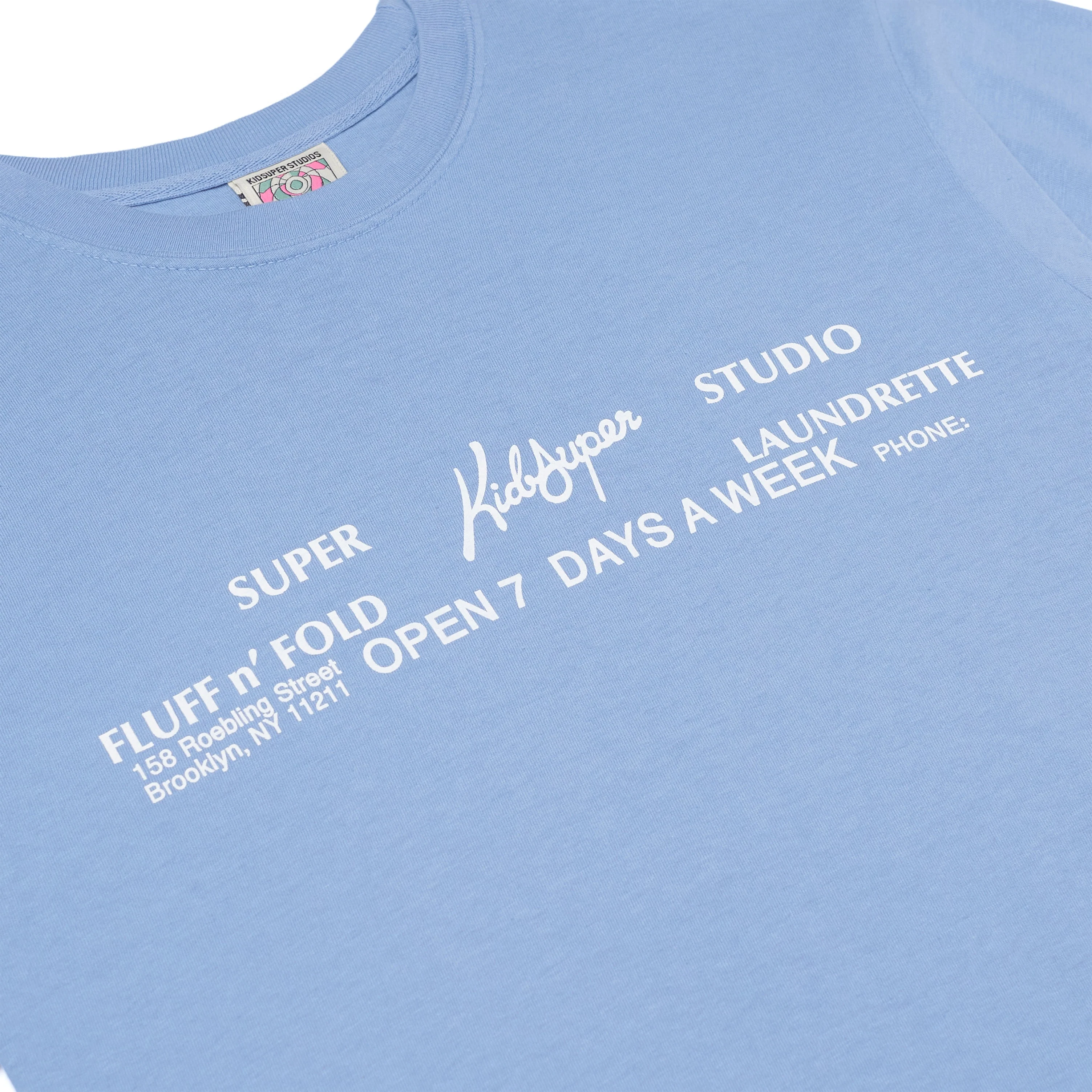 KidSuper Laundromat Tee [Blue] - Image 2