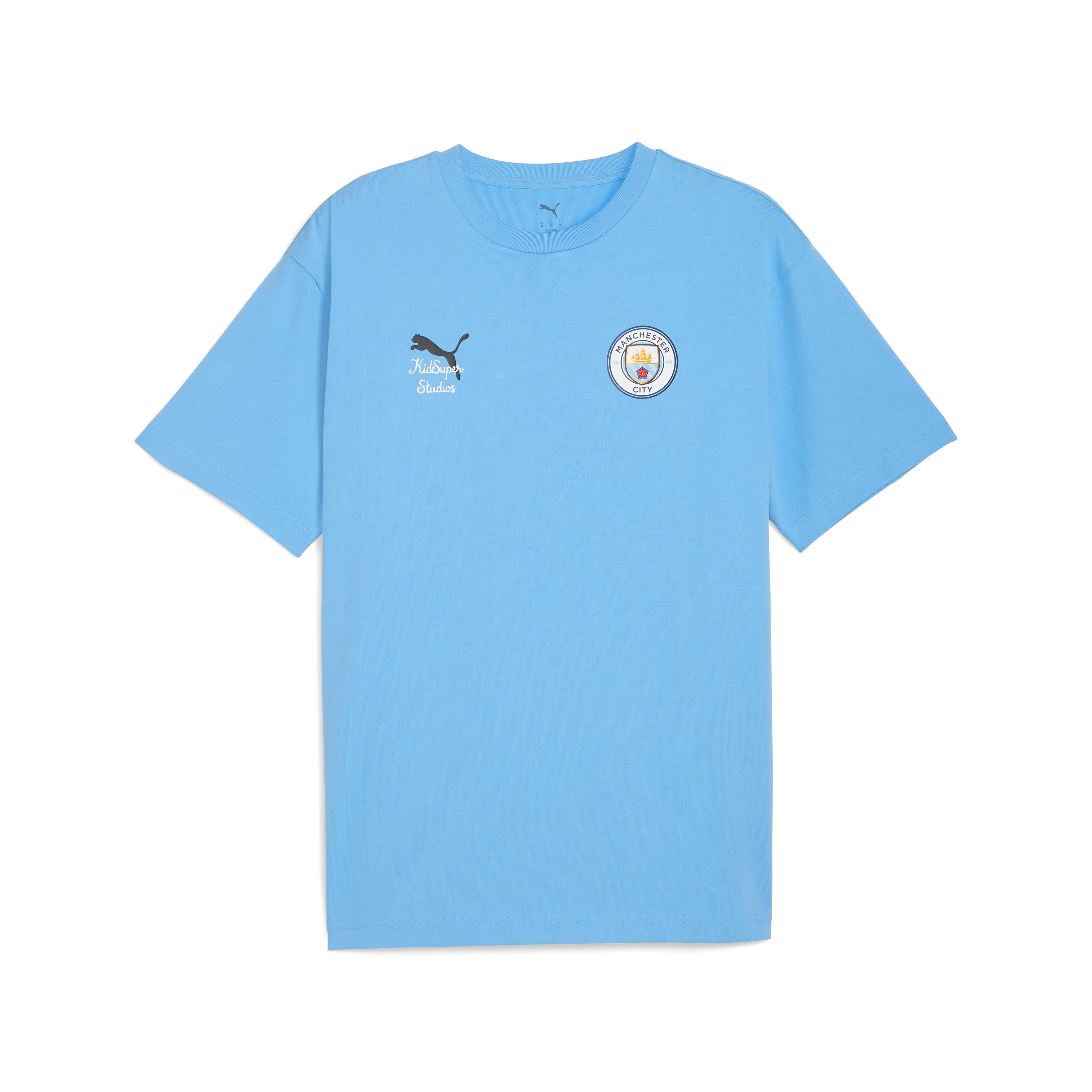 Man City FC TEE Team [Light Blue/Puma Black]