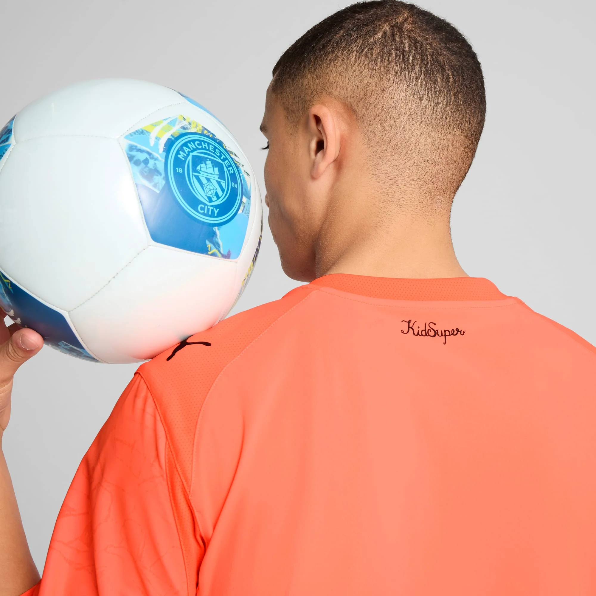 Man City FC Jersey Authentic [box] [Neon Sun/PUMA Black] - Image 6