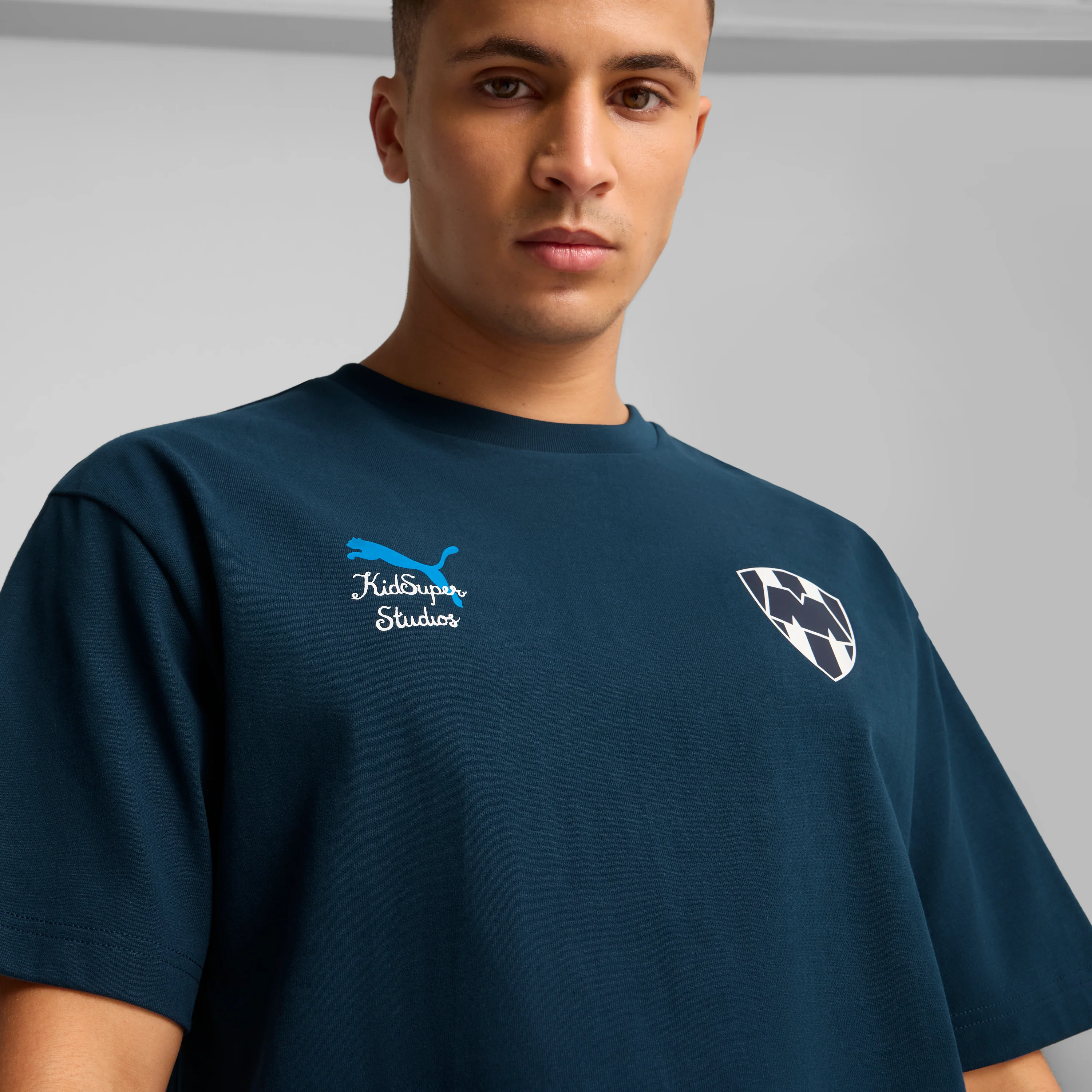 C.F. Monterrey TEE [Deep Navy/PUMA White] - Image 7