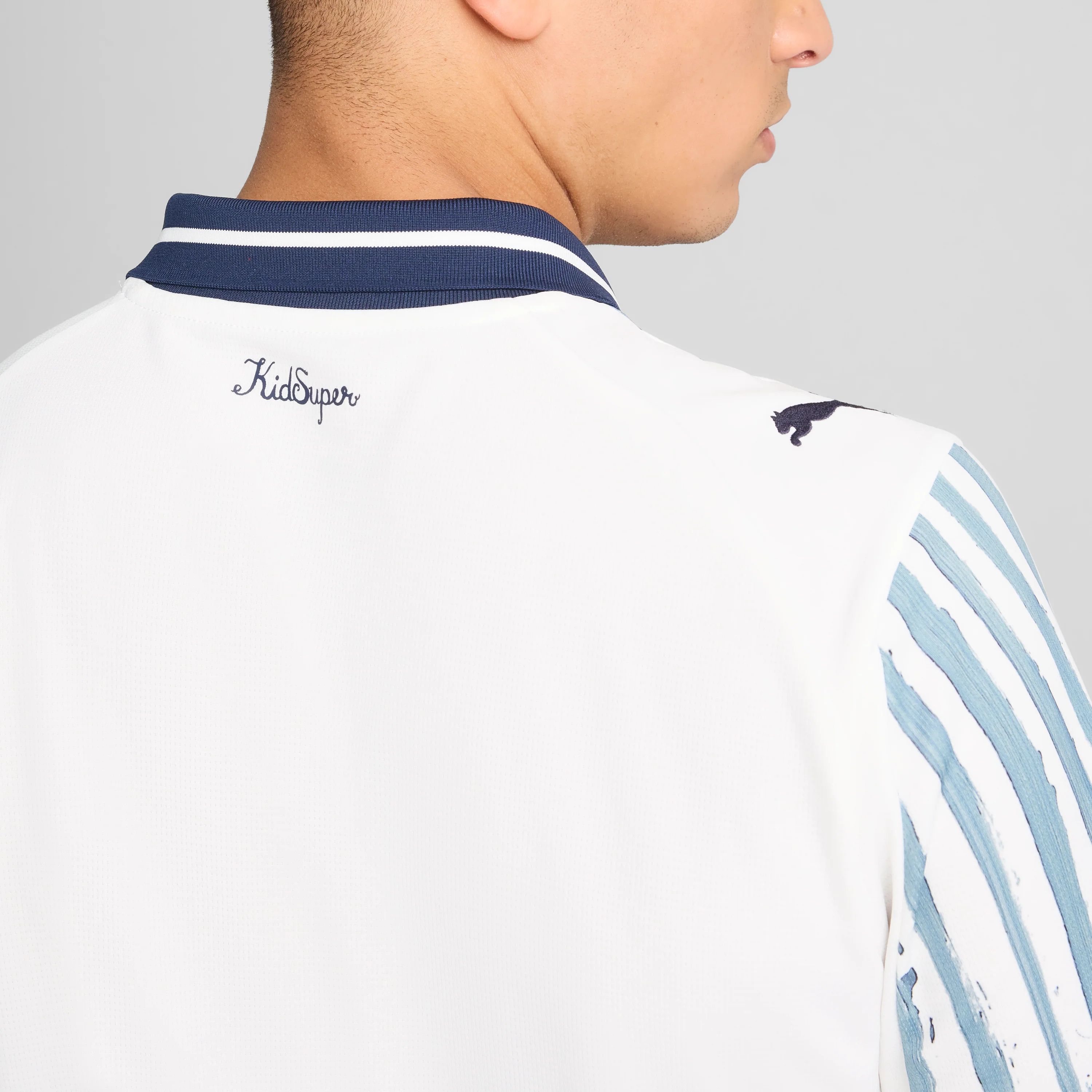 C.F. Monterrey JERSEY REPLICA [PUMA White-Deep Navy] - Image 4