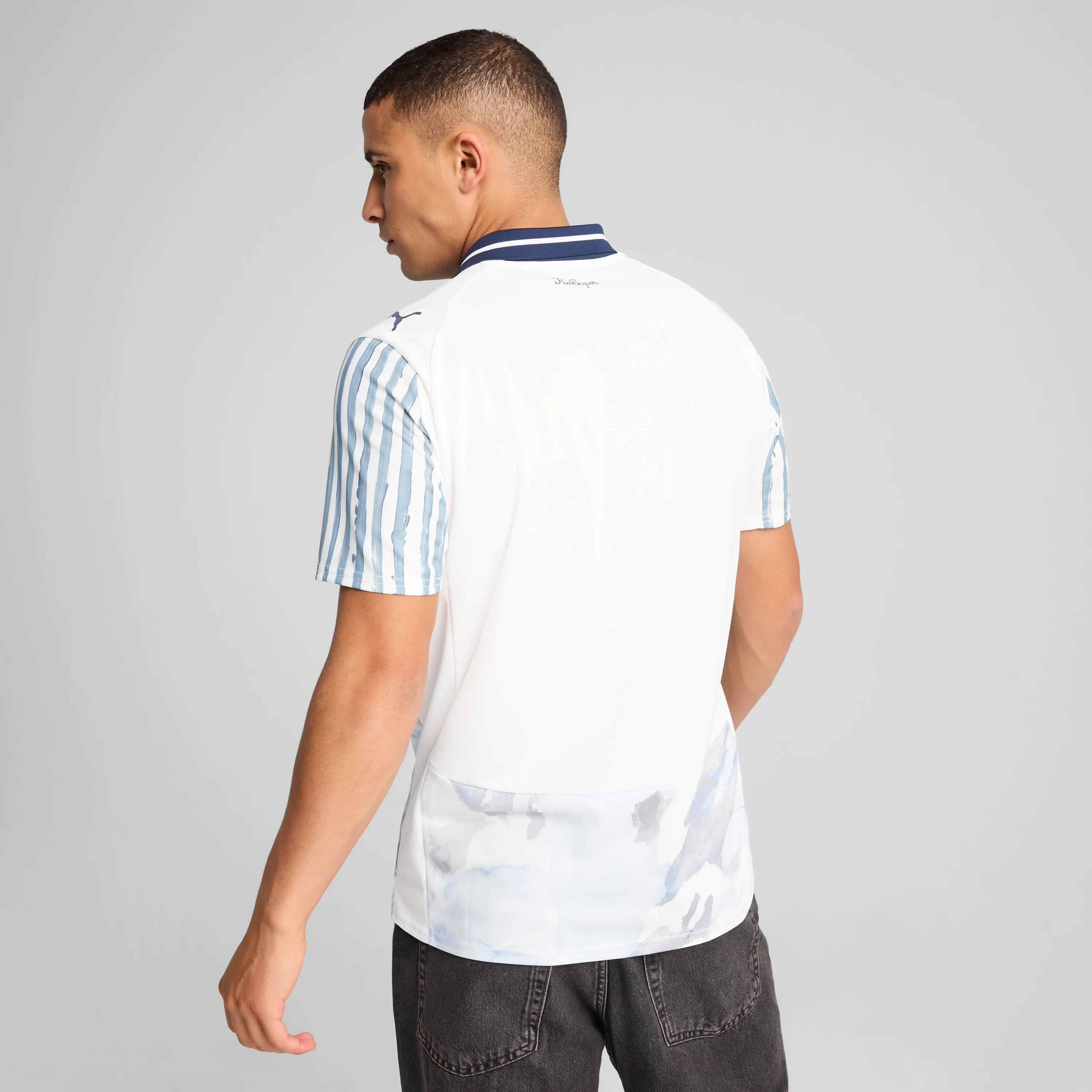 C.F. Monterrey JERSEY REPLICA [PUMA White-Deep Navy] - Image 6