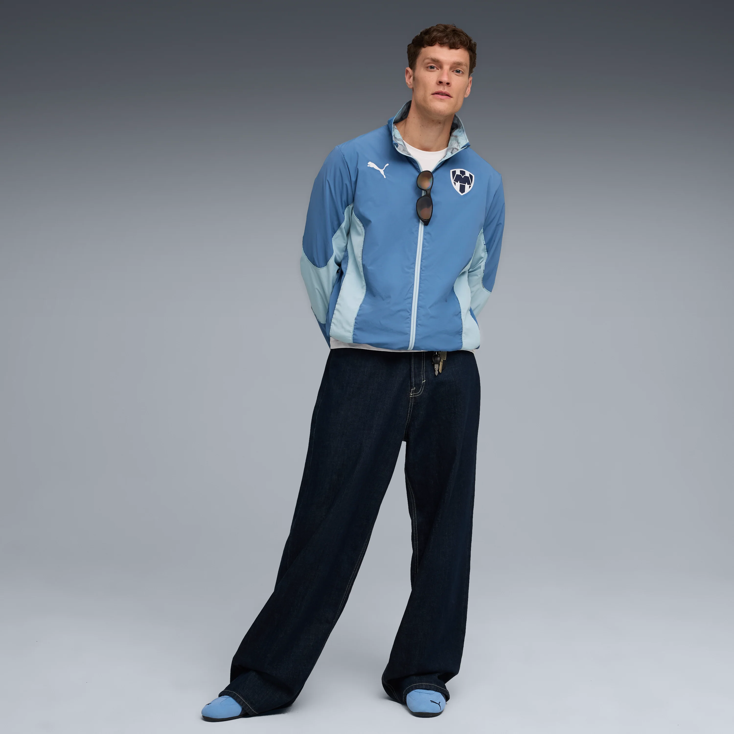 C.F. Monterrey REVERSIBLE JACKET [Blue Horizon/Electro Royal] - Image 5