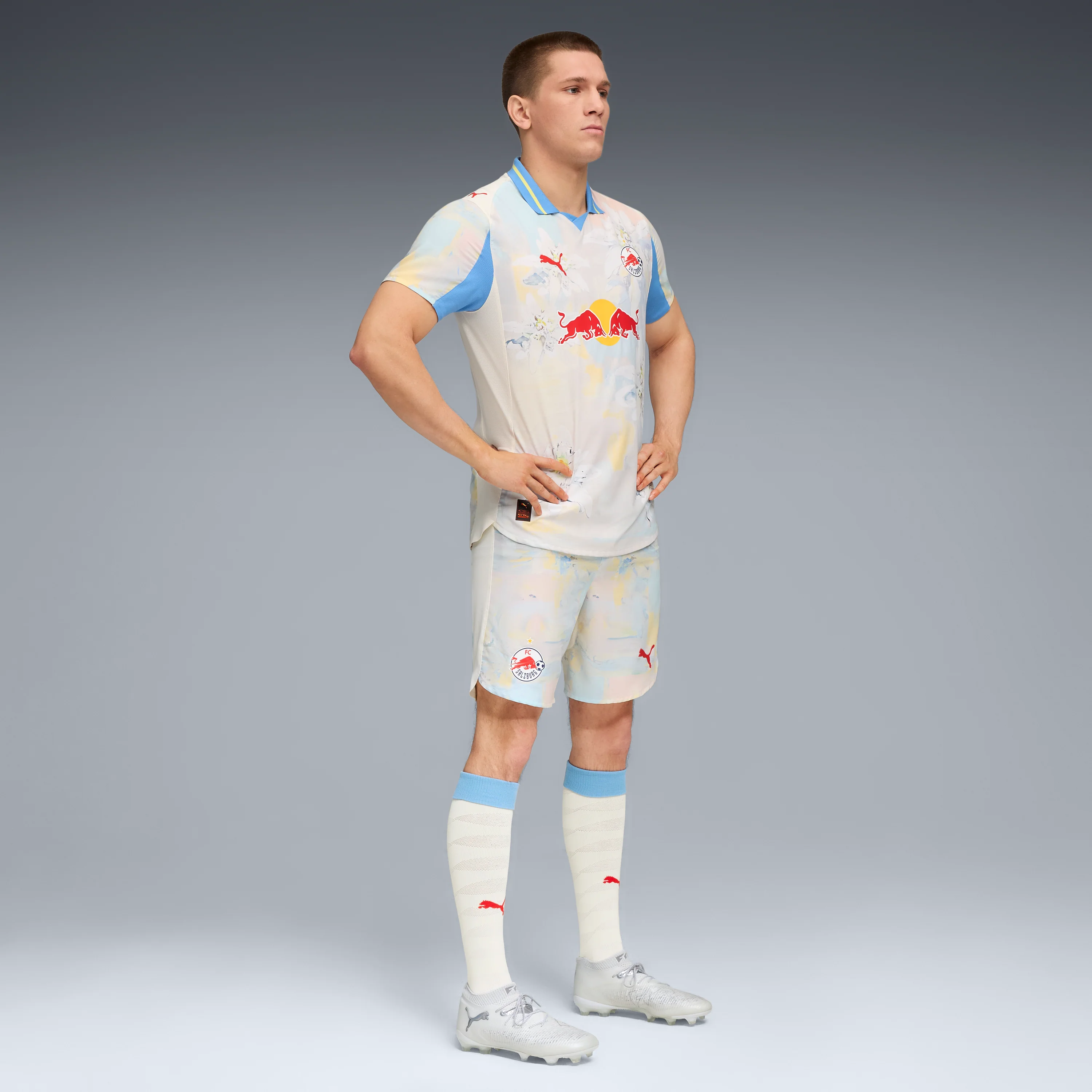 FC Red Bull Salzburg JERSEY AUTHENTIC [box][Frosted Ivory/PUMA Red] - Image 6