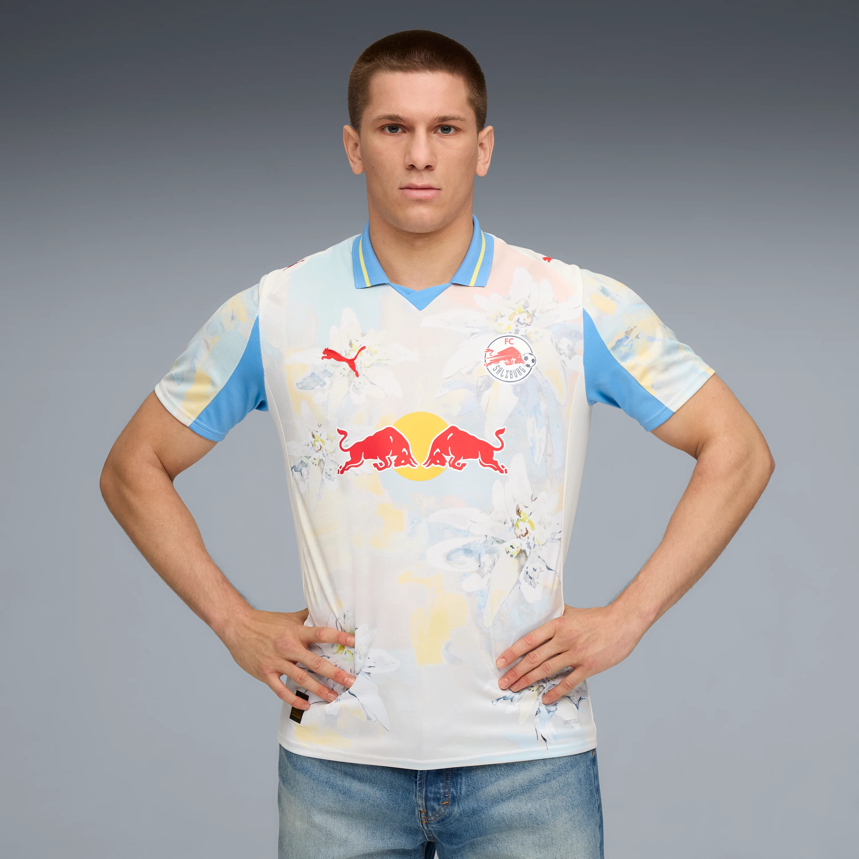 FC Red Bull Salzburg JERSEY REPLICA [Frosted Ivory/PUMA Red] - Image 3