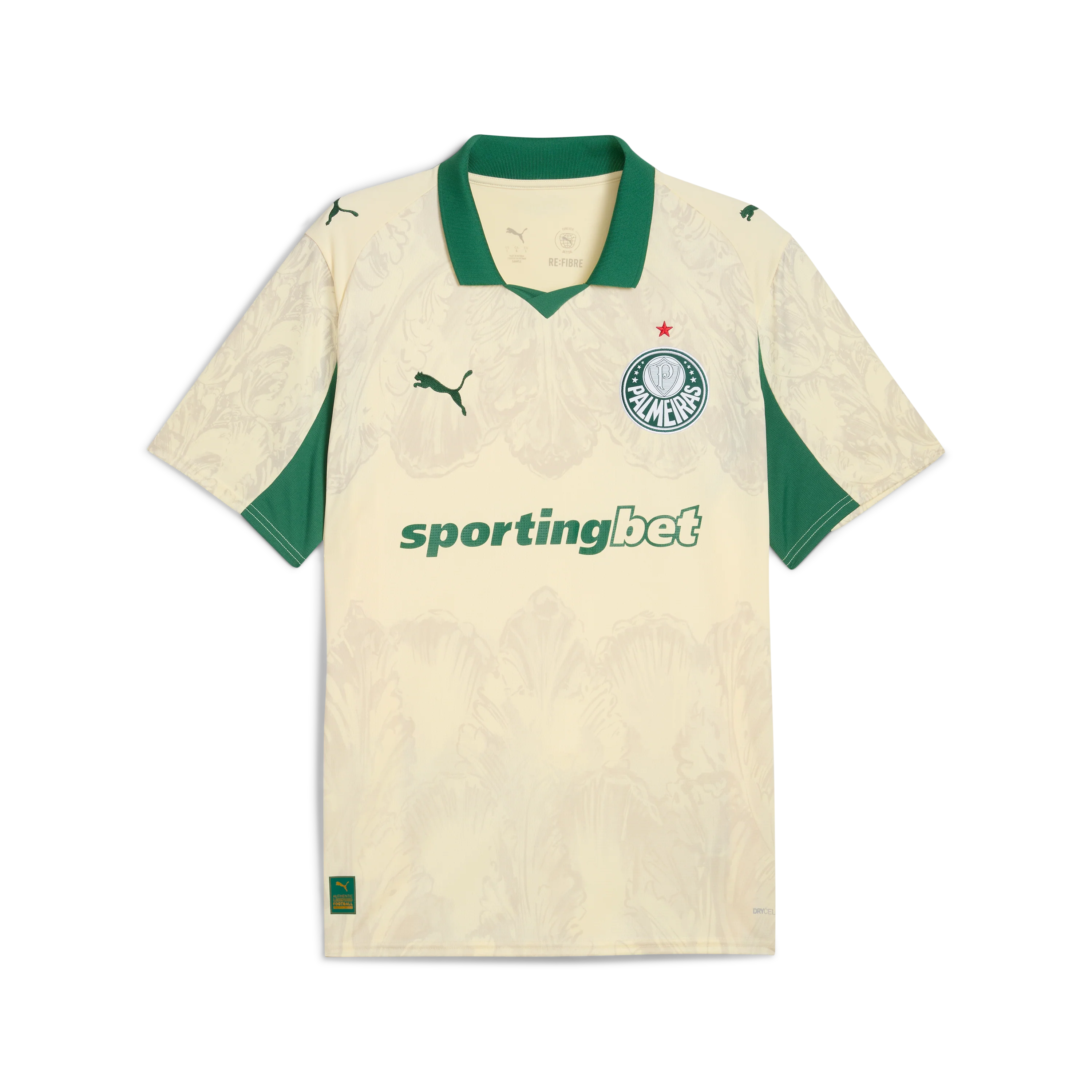 SE Palmeiras Jersey Replica [Creamy Vanilla/Vine]