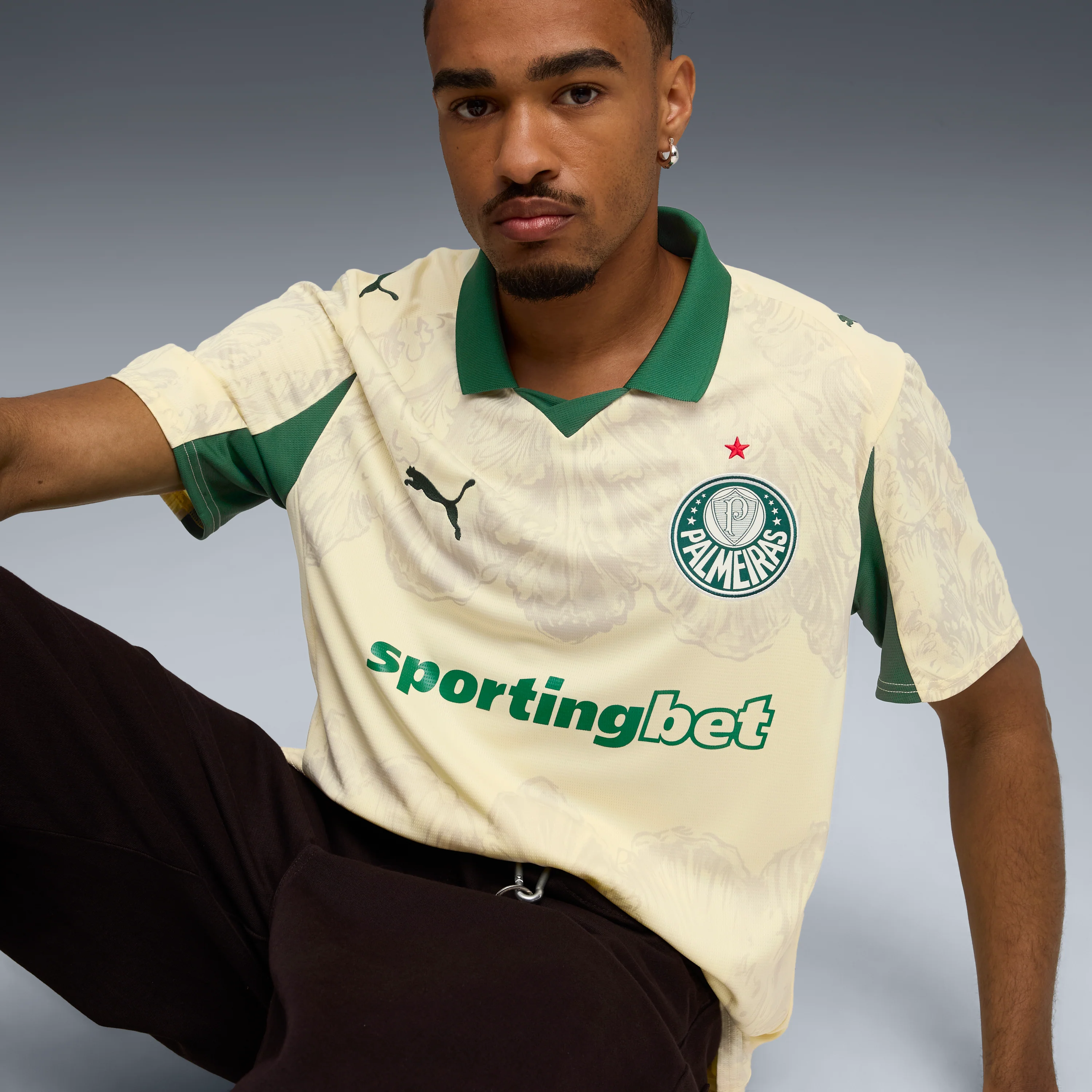 SE Palmeiras Jersey Replica [Creamy Vanilla/Vine] - Image 4