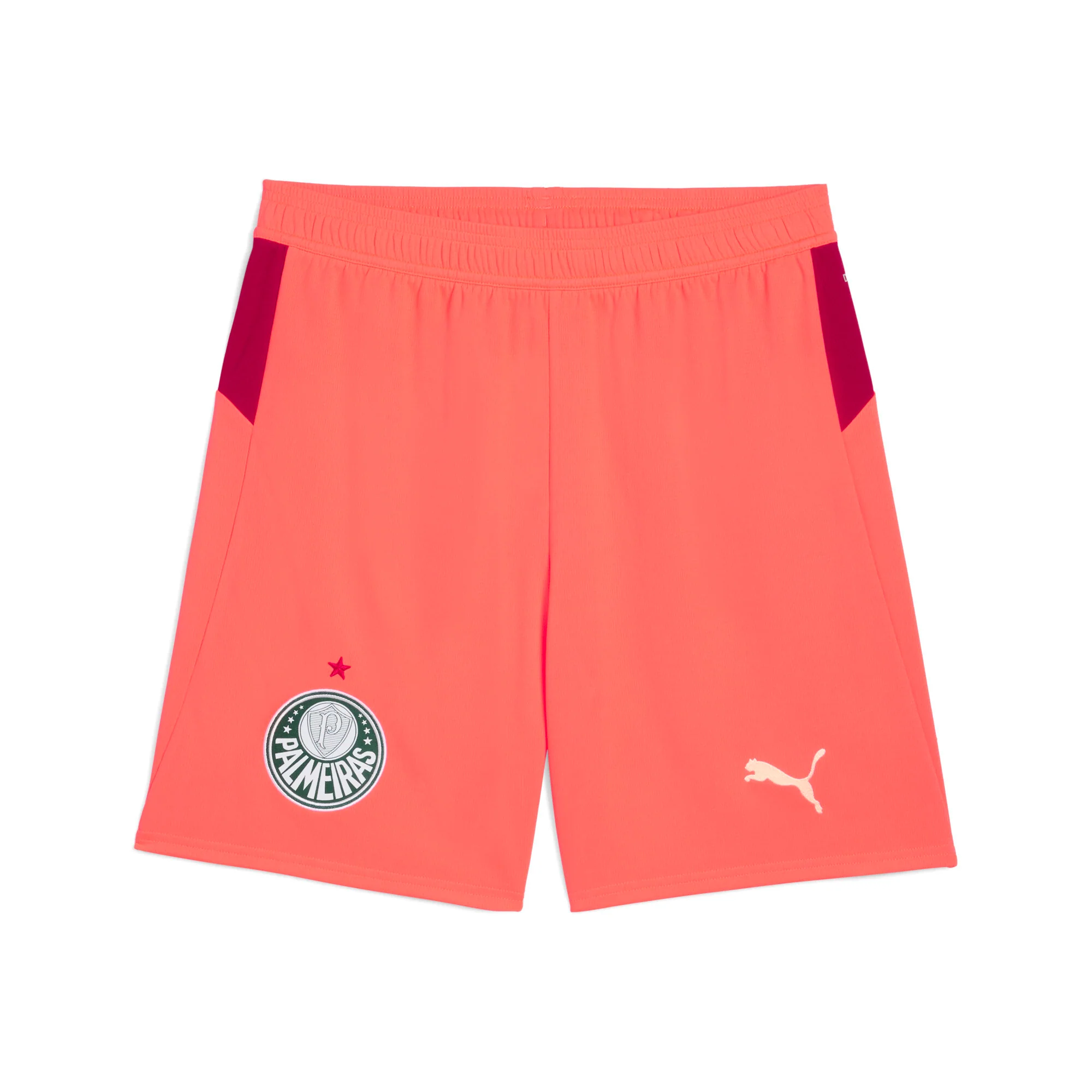 SE Palmeiras SHORTS REPLICA[Glowing Red/Dark Crimson]