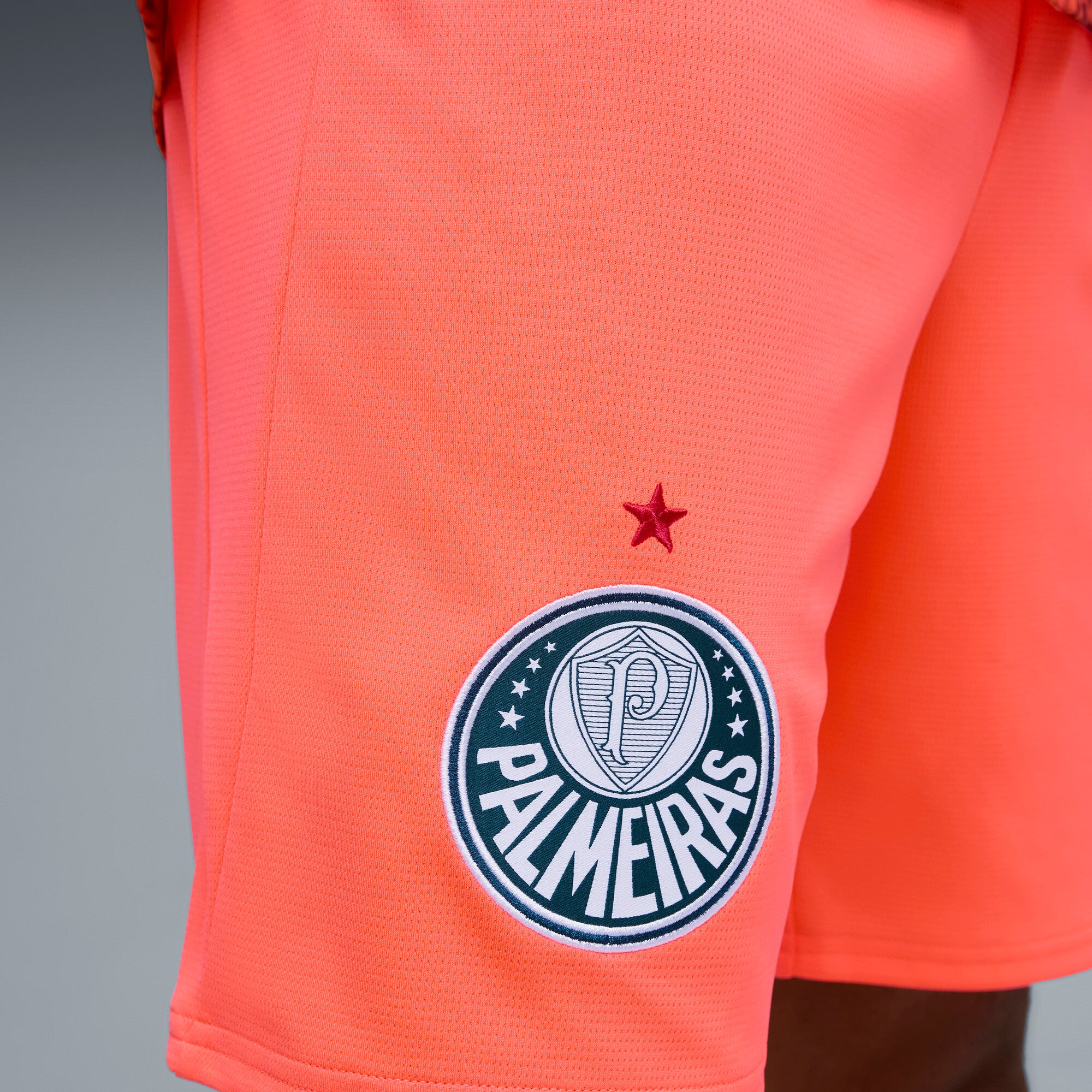 SE Palmeiras SHORTS REPLICA[Glowing Red/Dark Crimson] - Image 5